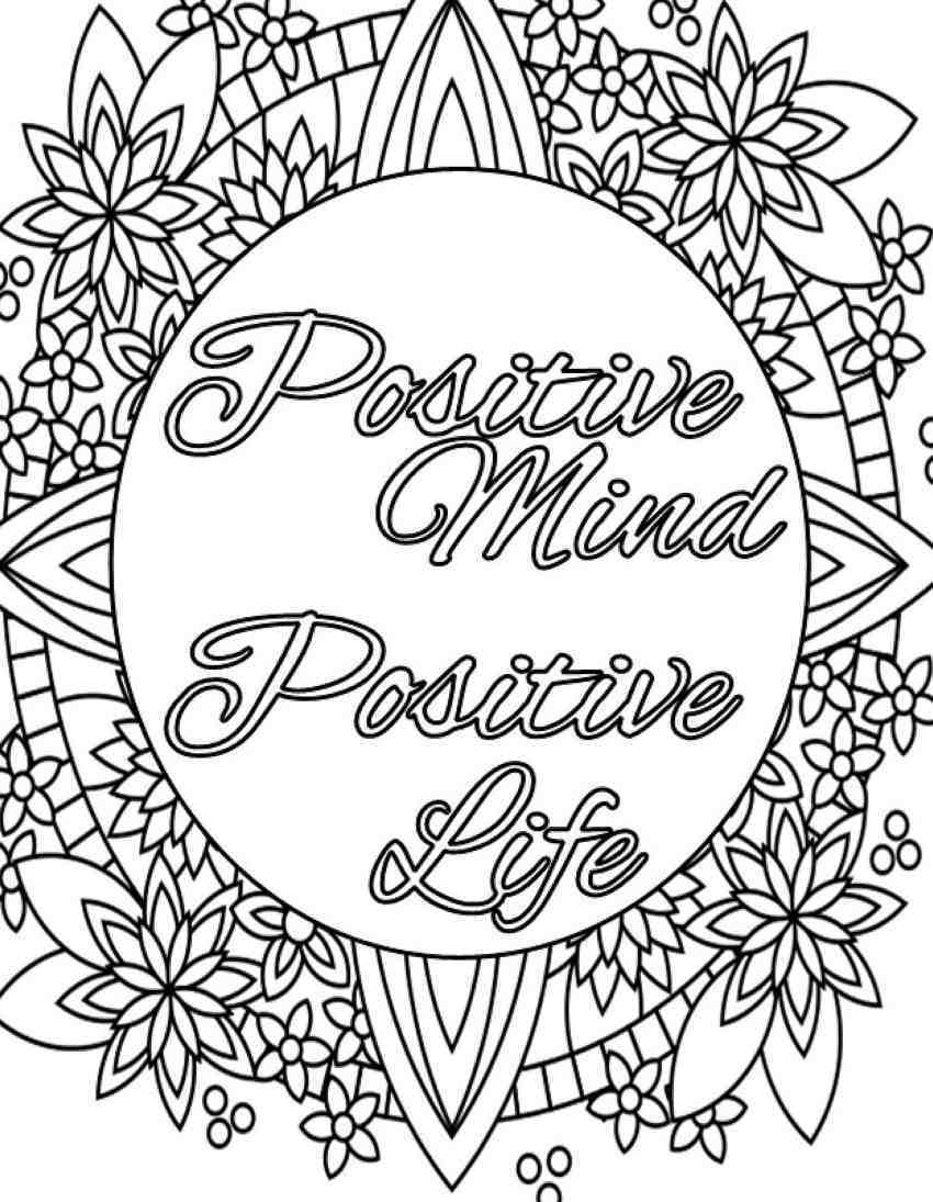 Printable Inspirational Coloring Pages