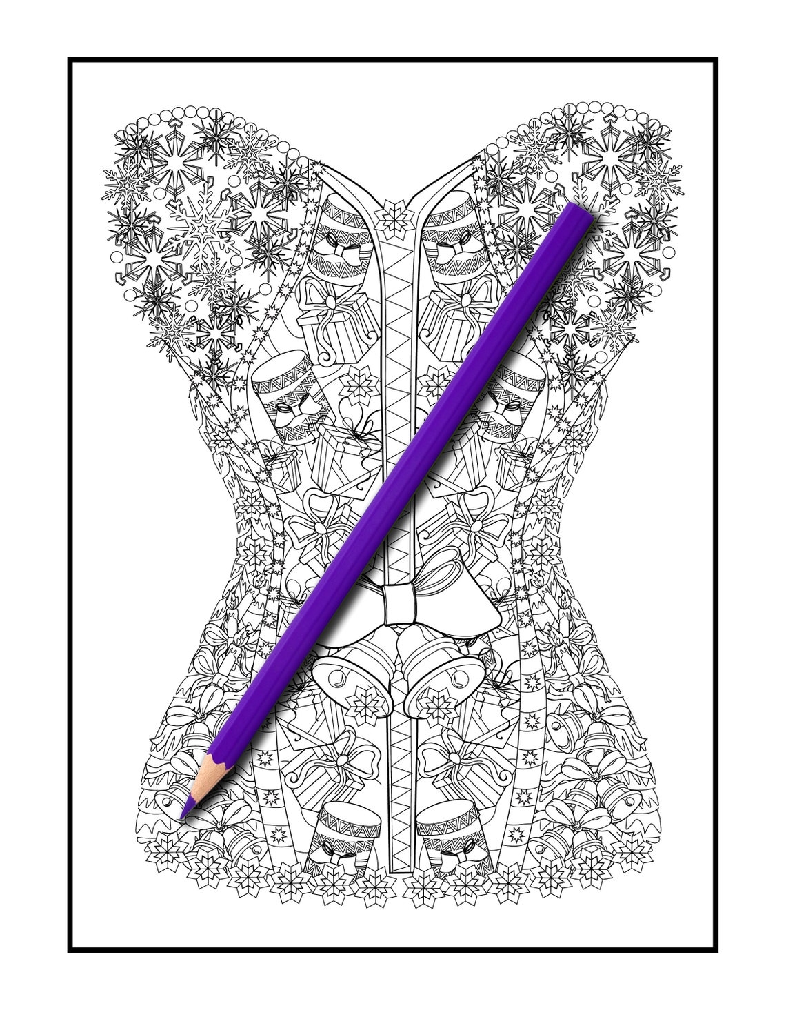 Printable Kinky Coloring Pages Coloring Book For Adults Etsy