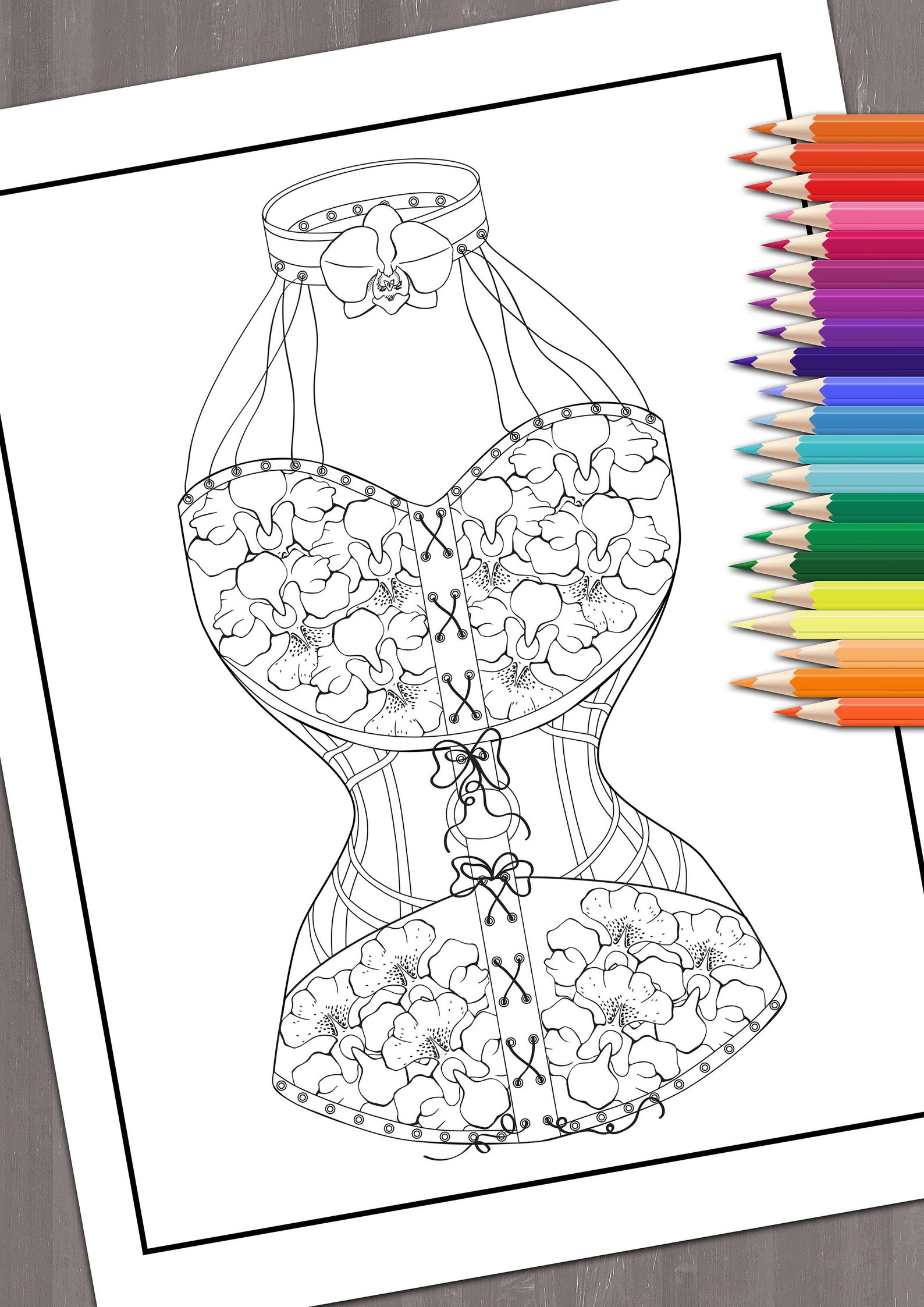 Printable Kinky Coloring Pages Coloring Book For Adults Etsy