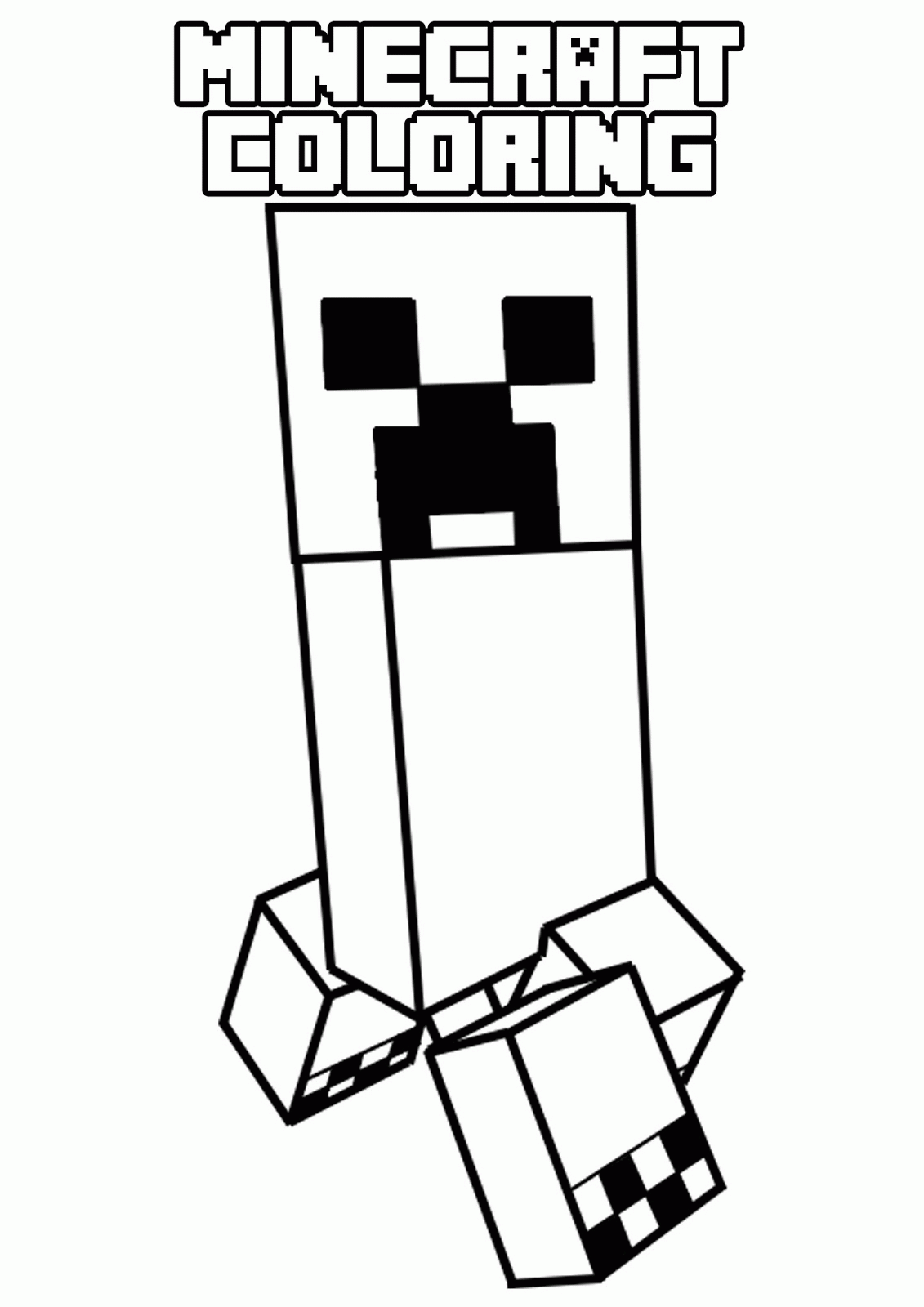 Printable Minecraft Coloring Pages Coloring Home