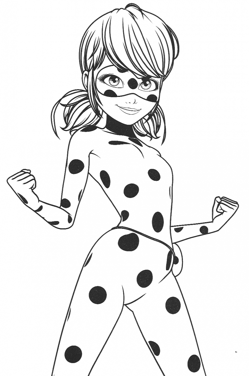Miraculous Printable Coloring Pages