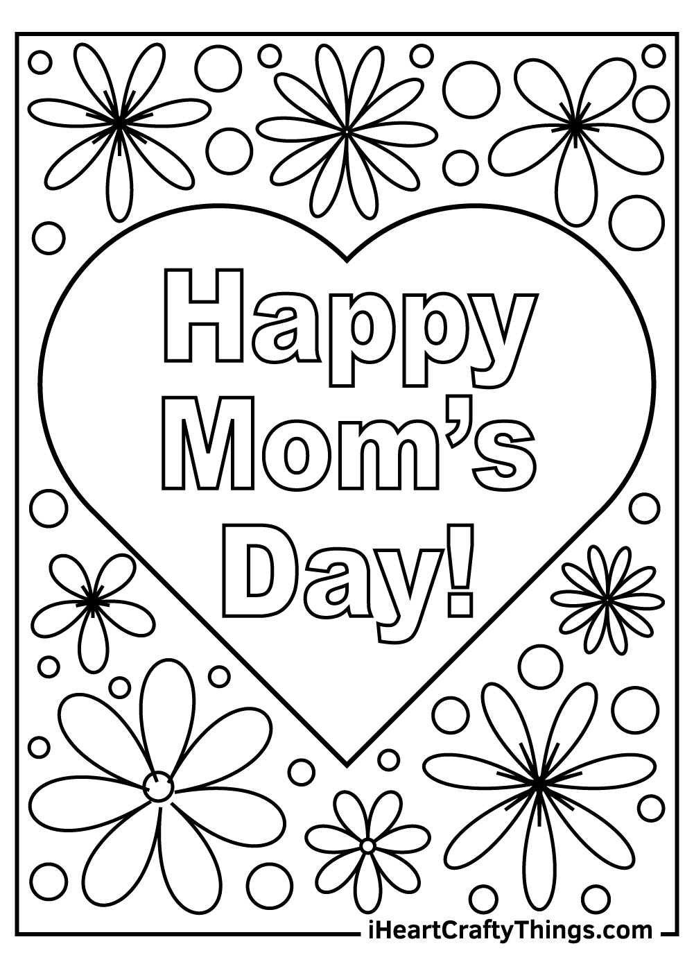 Printable Mother S Day Coloring Pages Updated 2021