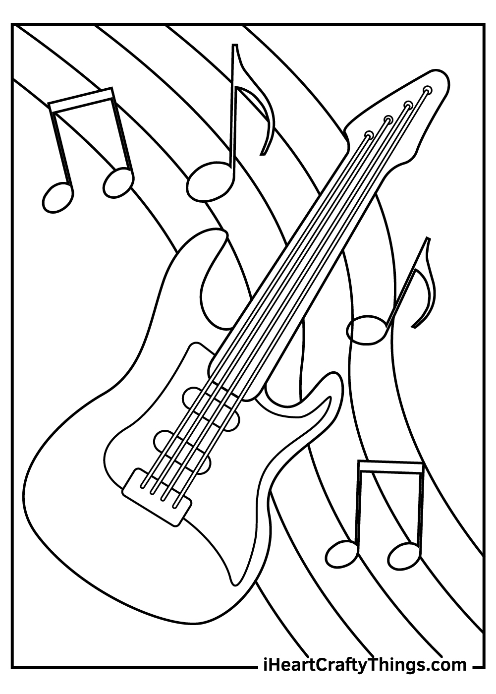 Printable Music Coloring Pages Updated 2021