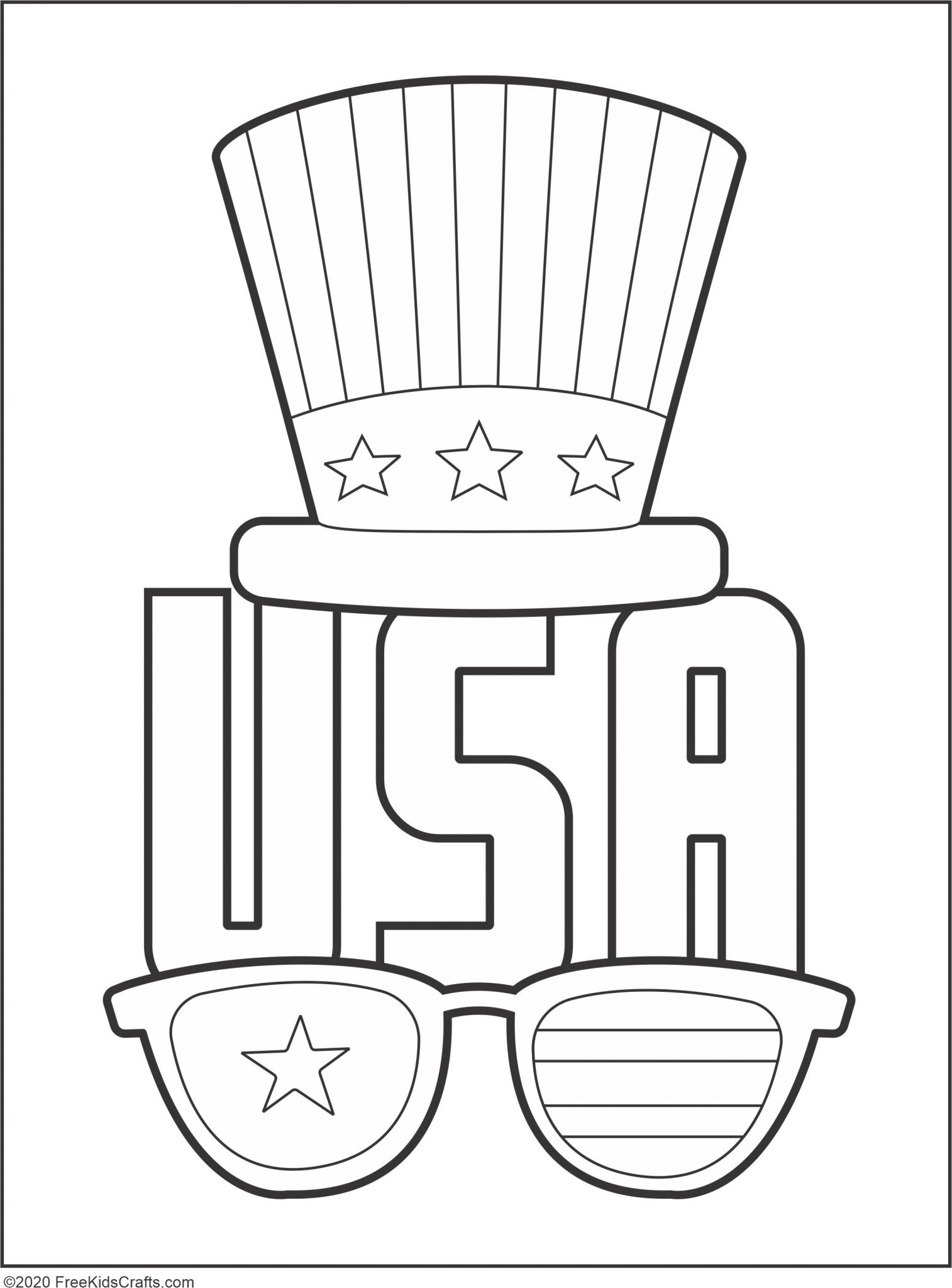 Free Printable Patriotic Coloring Pages