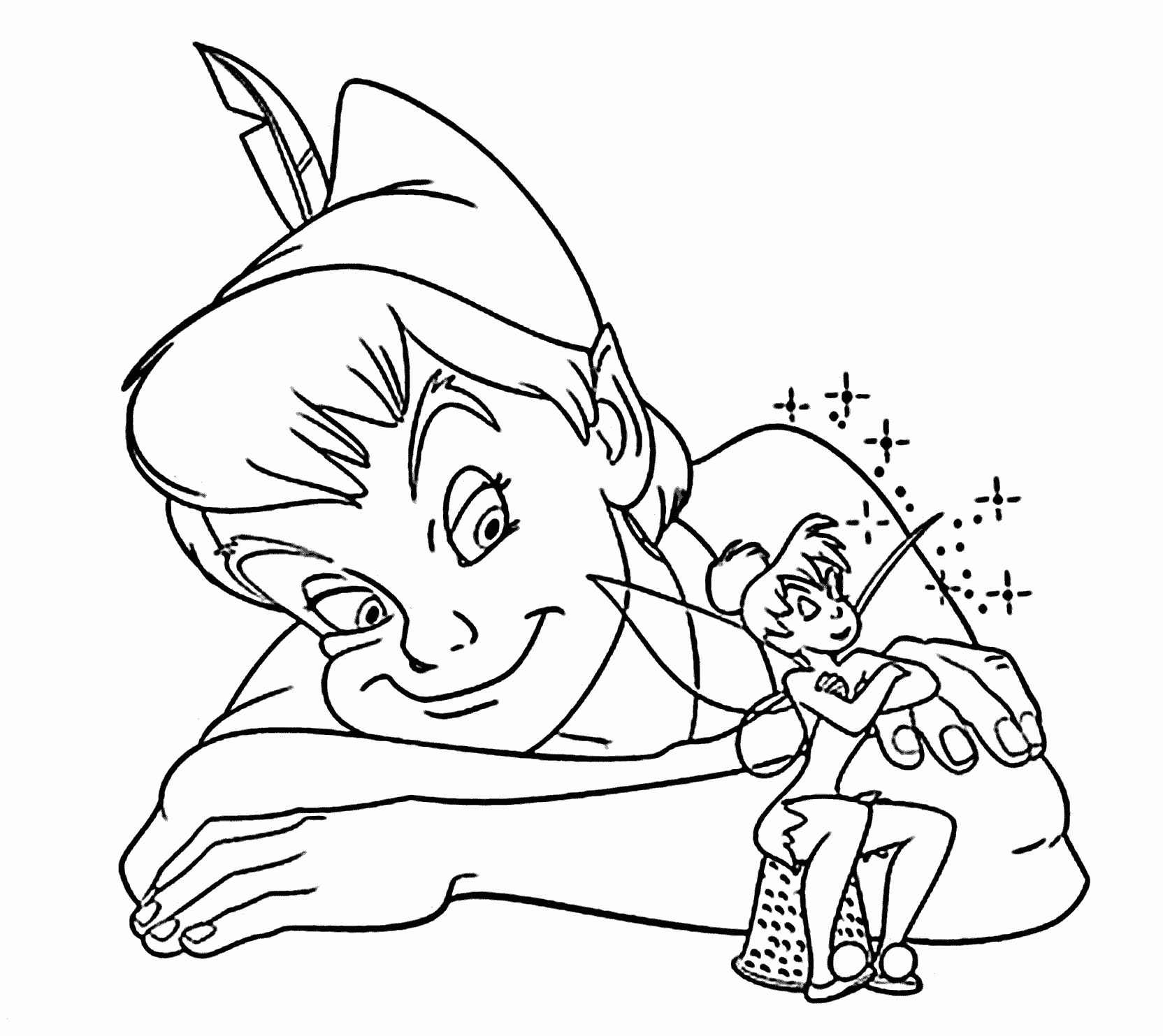 Printable Peter Pan Coloring Pages Coloring Home