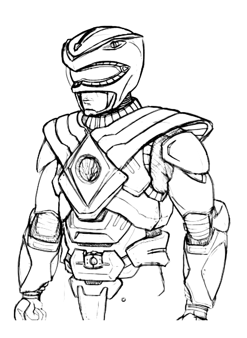 Power Ranger Coloring Page