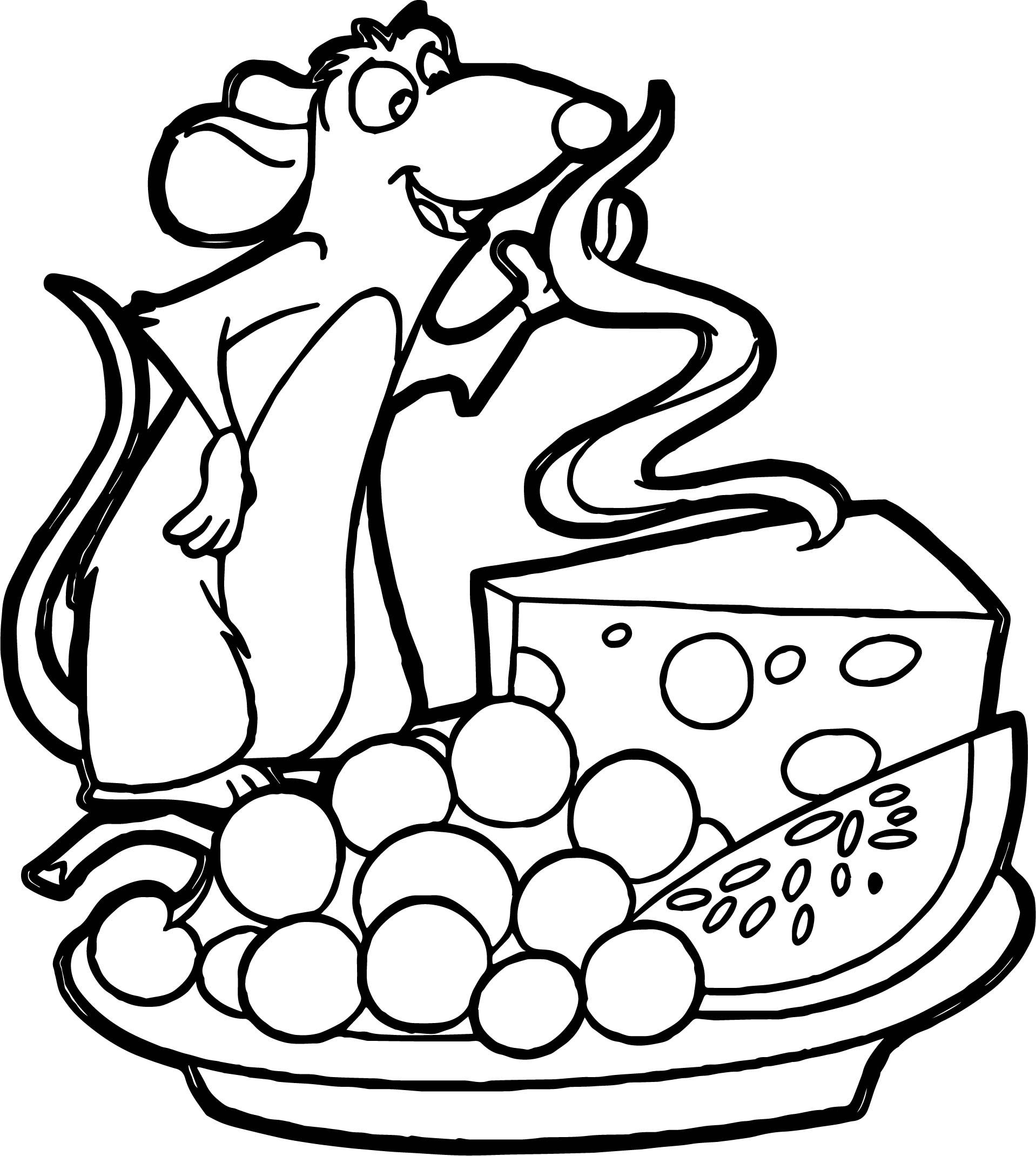 Printable Ratatouille Coloring Pages