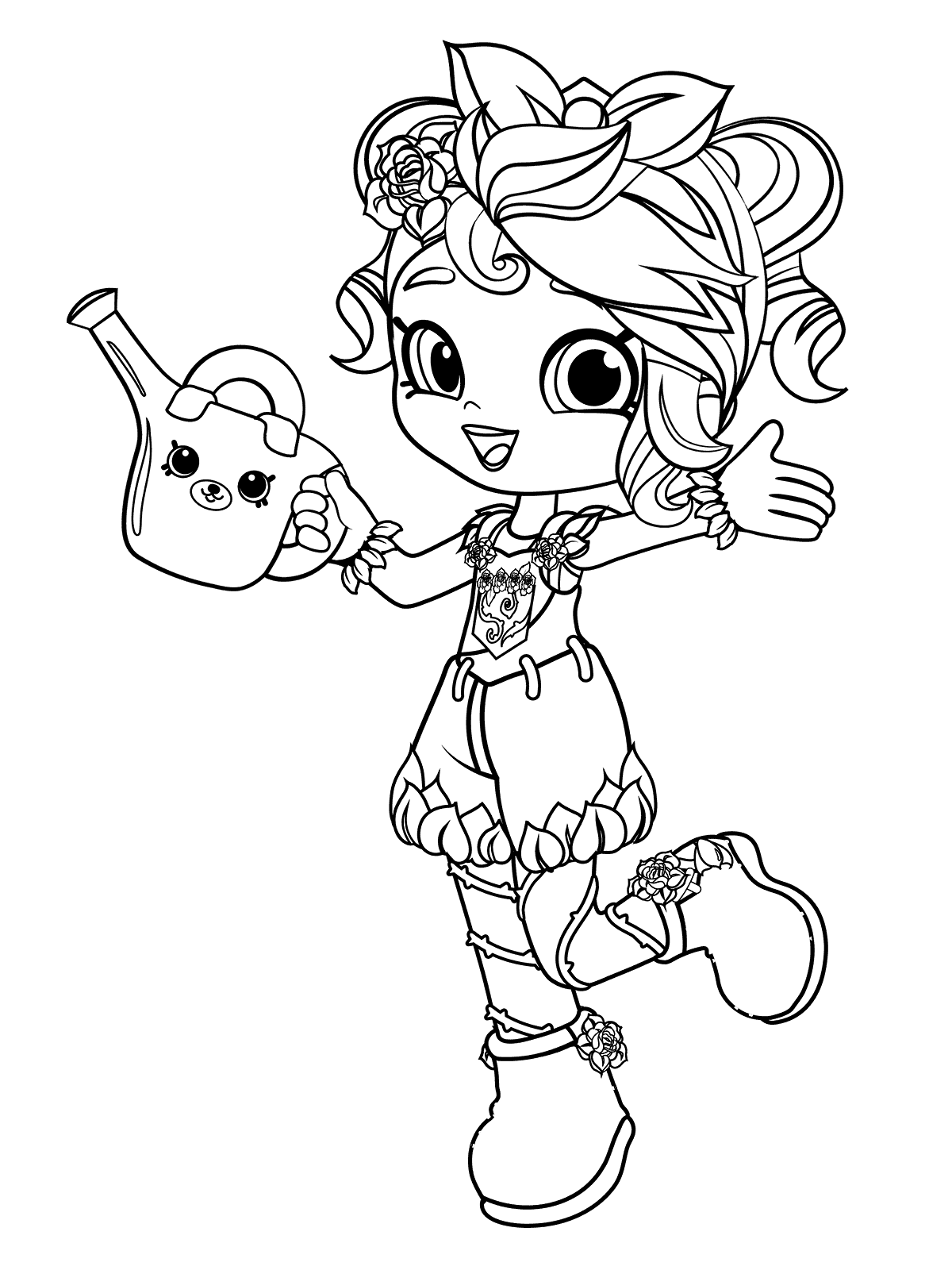 Shopkin Shoppies Coloring Pages