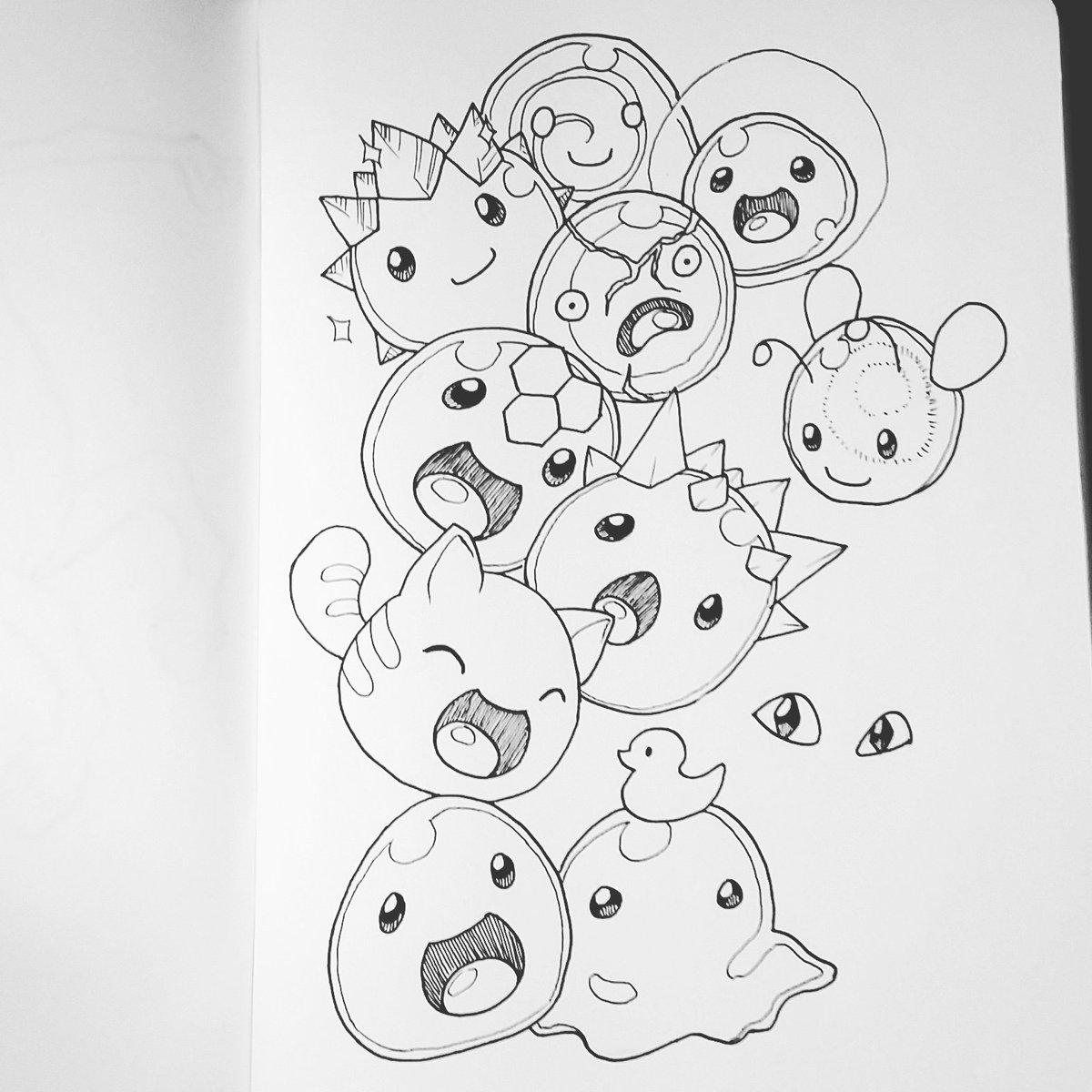 Printable Slime Rancher Coloring Pages