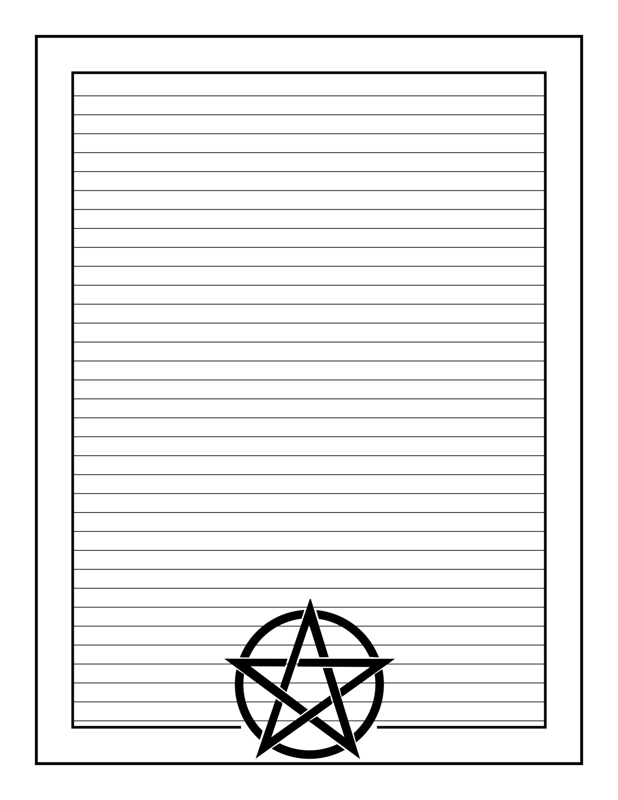 Printable Stationary Page Book Of Shadows Free Download With Images Book Of Shadows Witch