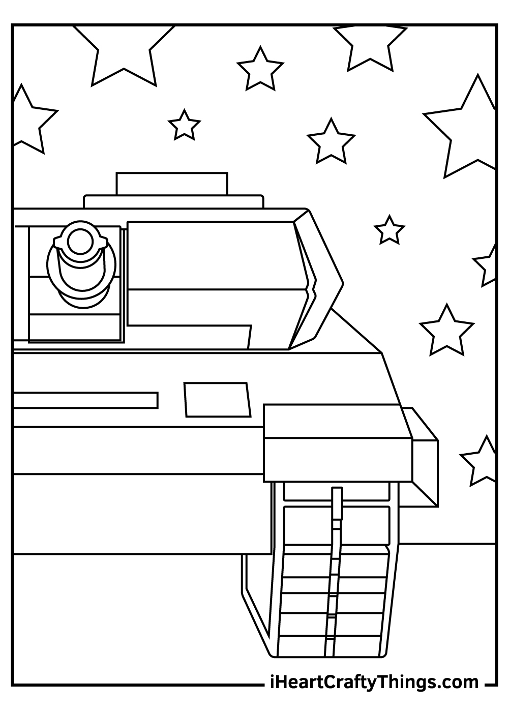 Printable Tank Coloring Pages