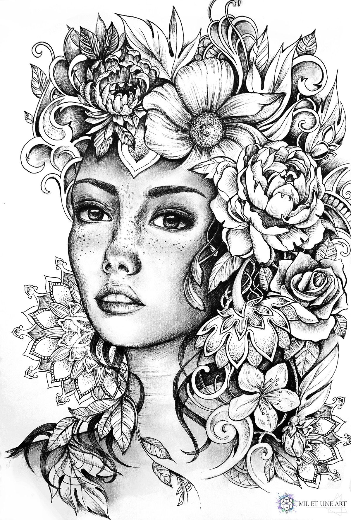 Printable Tattoo Coloring Pages