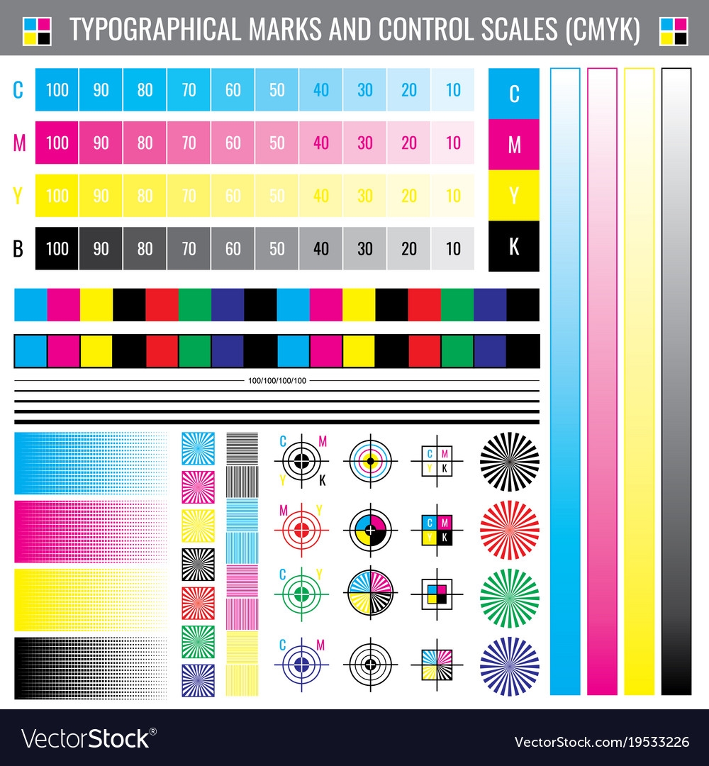 Printer Color Test Page Cmyk