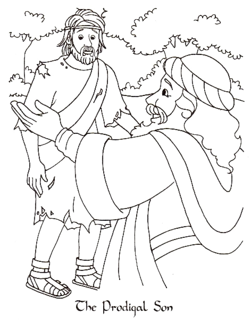 Prodigal Son Coloring Pages Best Coloring Pages For Kids