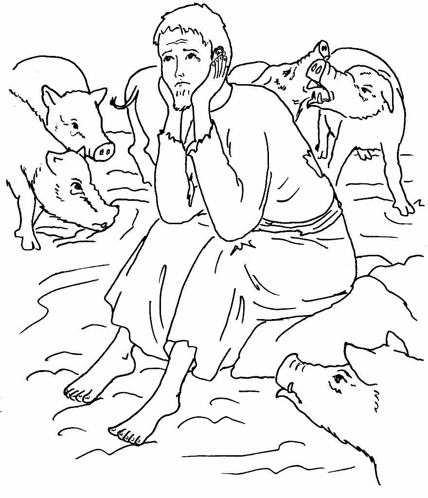 Prodigal Son Coloring Pages Best Coloring Pages For Kids