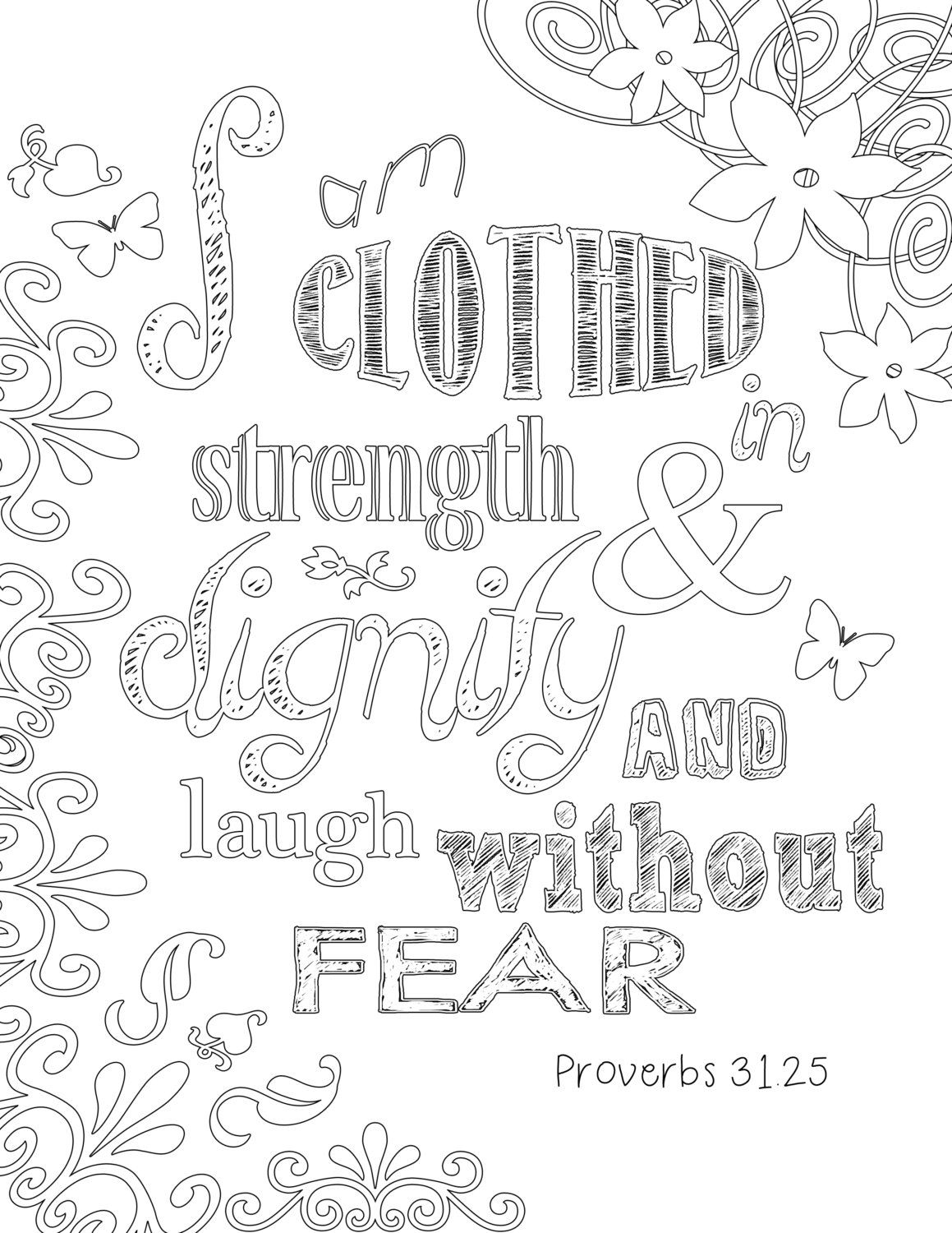 Proverbs 31 Coloring Page Etsy Bible Verse Coloring Page Coloring Pages Bible Coloring Pages
