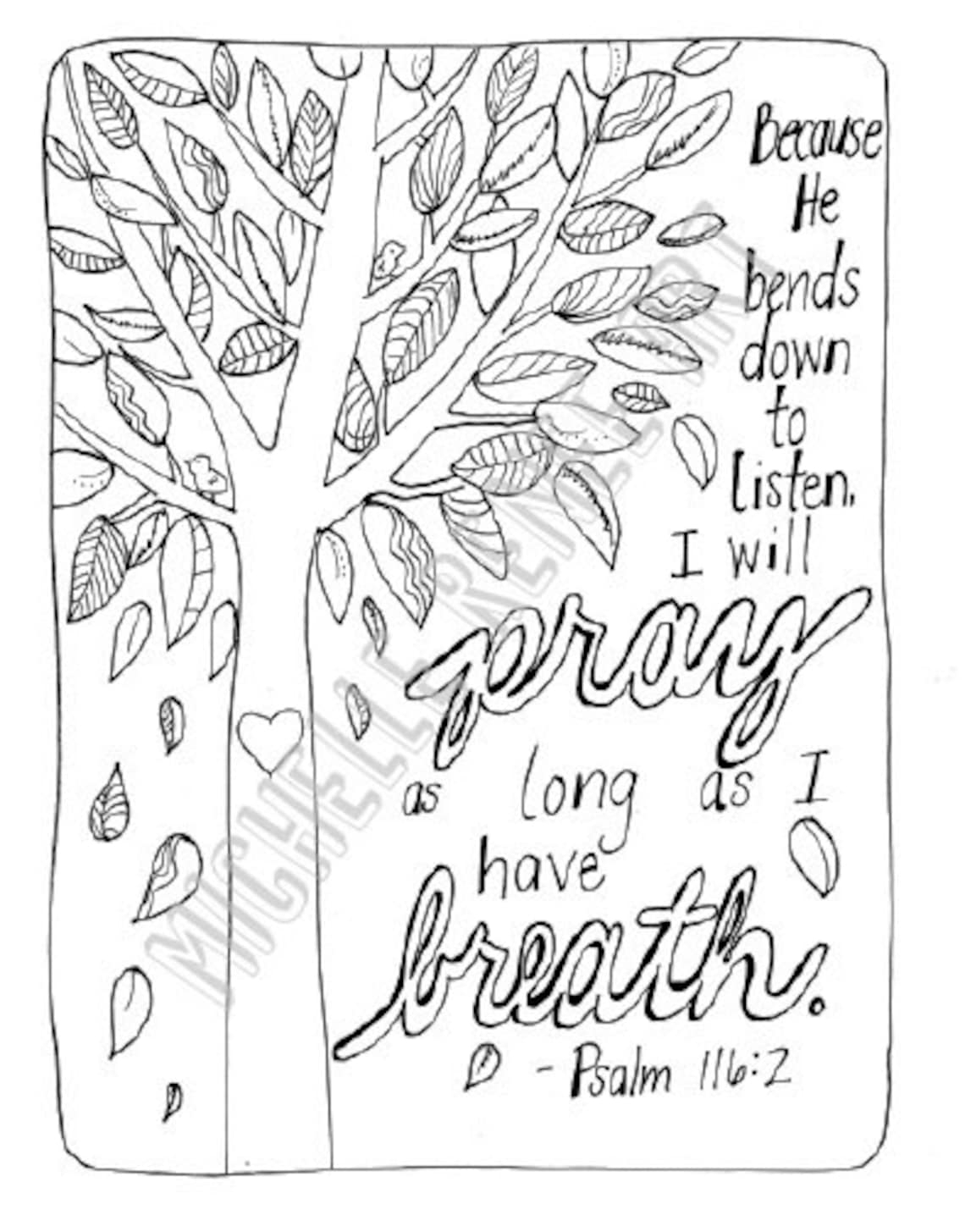Psalm Bible Coloring Pages Coloring Pages
