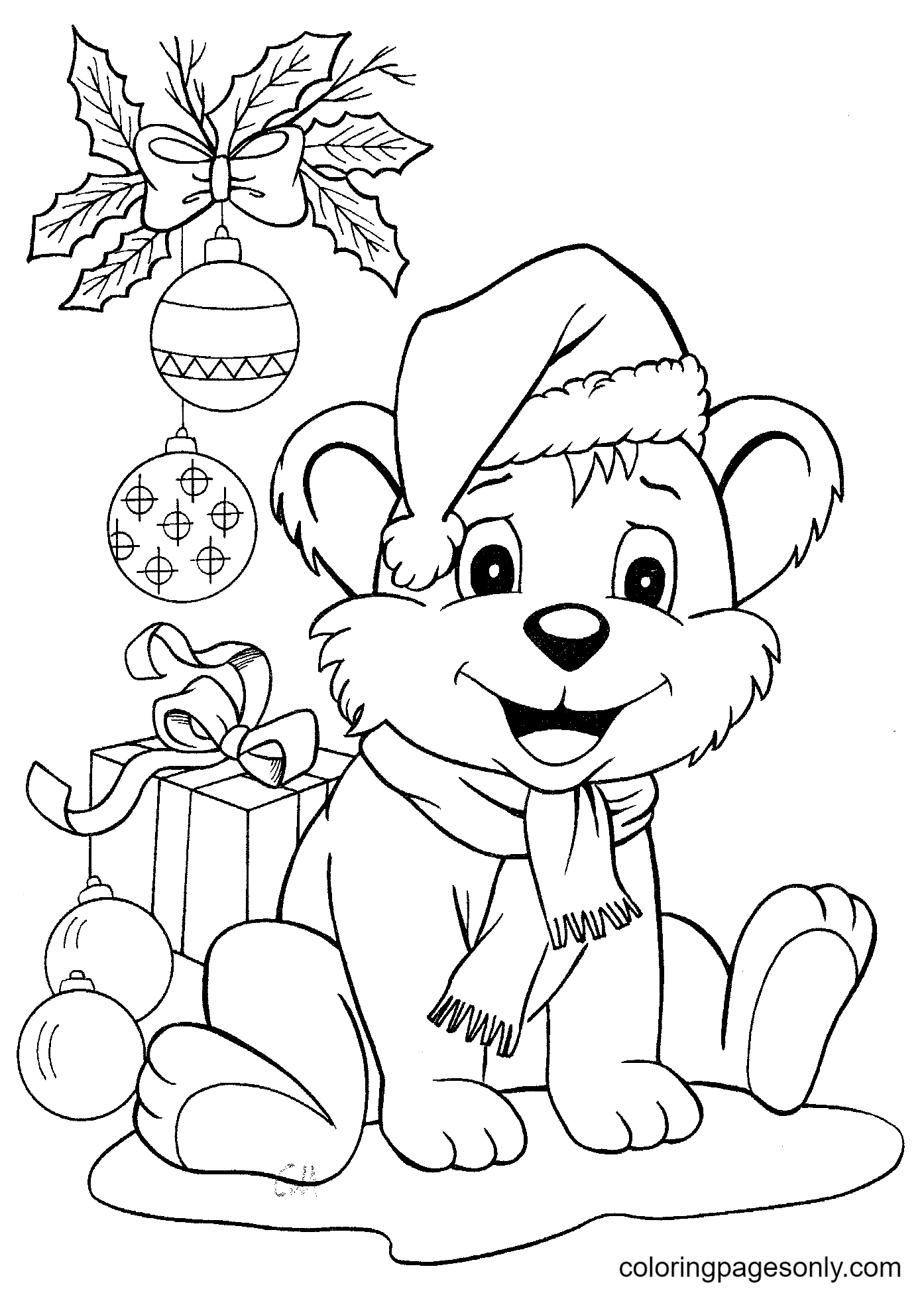 Puppy Dog Pals Christmas Coloring Pages