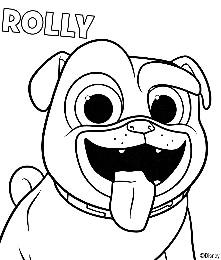 Puppy Dog Pals Coloring Pages