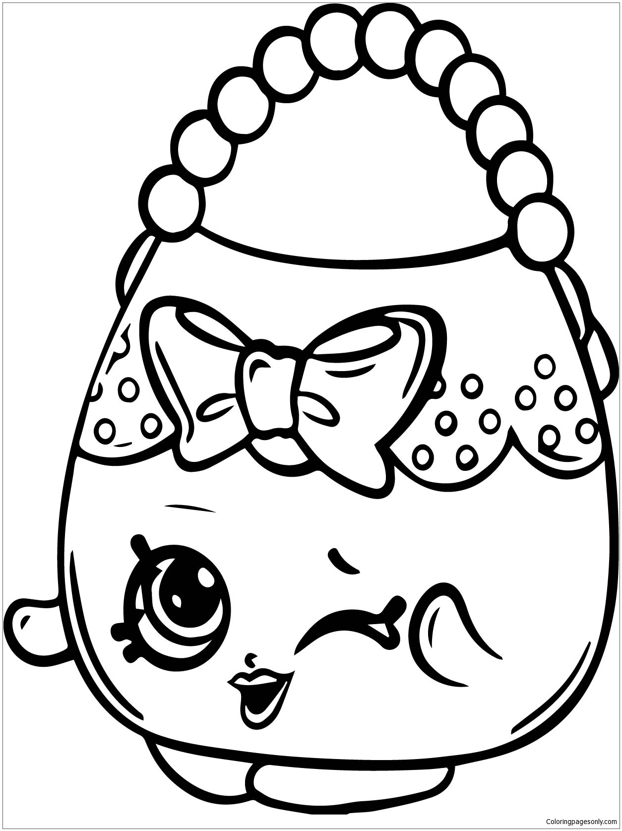 Purse Coloring Page At GetColorings Free Printable Colorings Pages To Print And Color