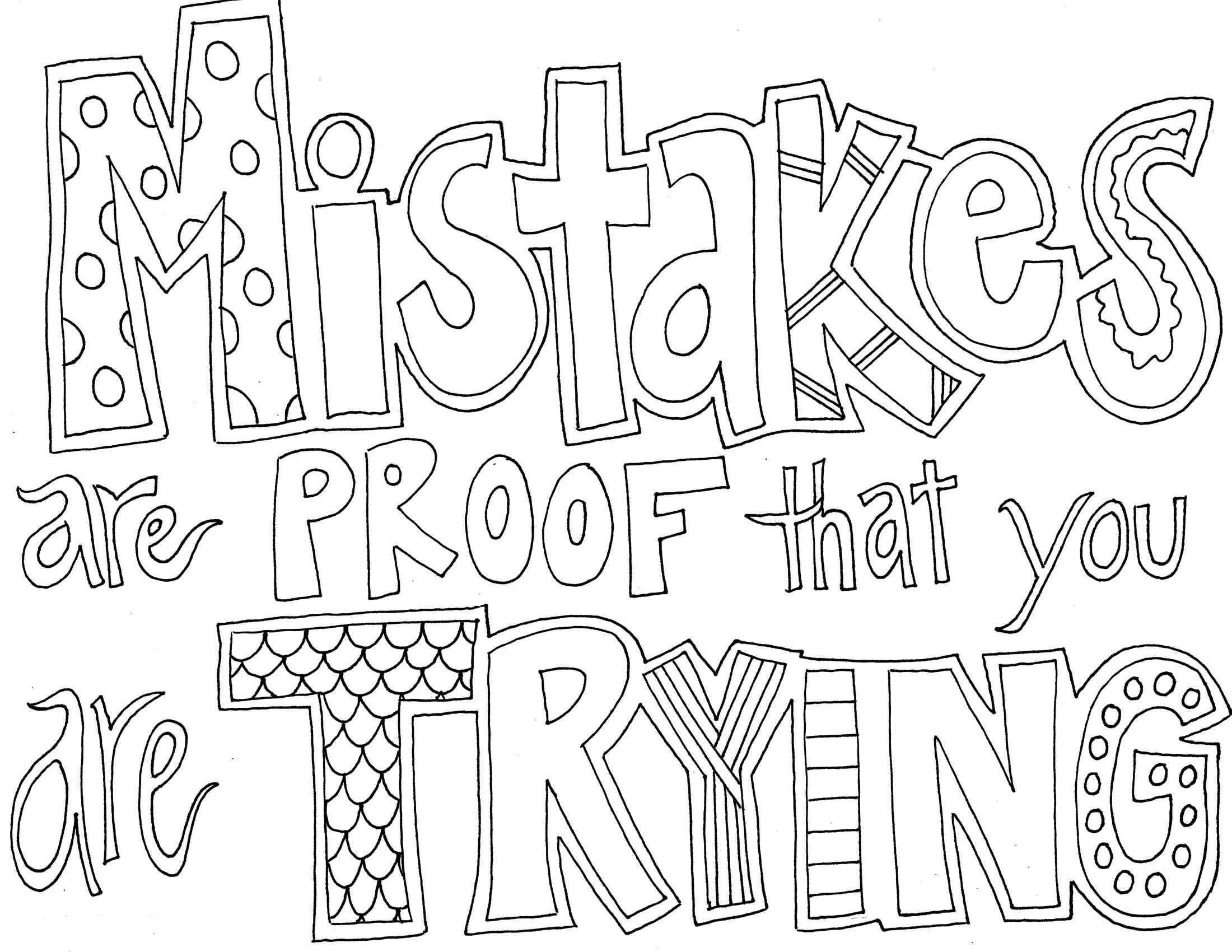 Quote And Sayings Coloring Pages Activity Shelter