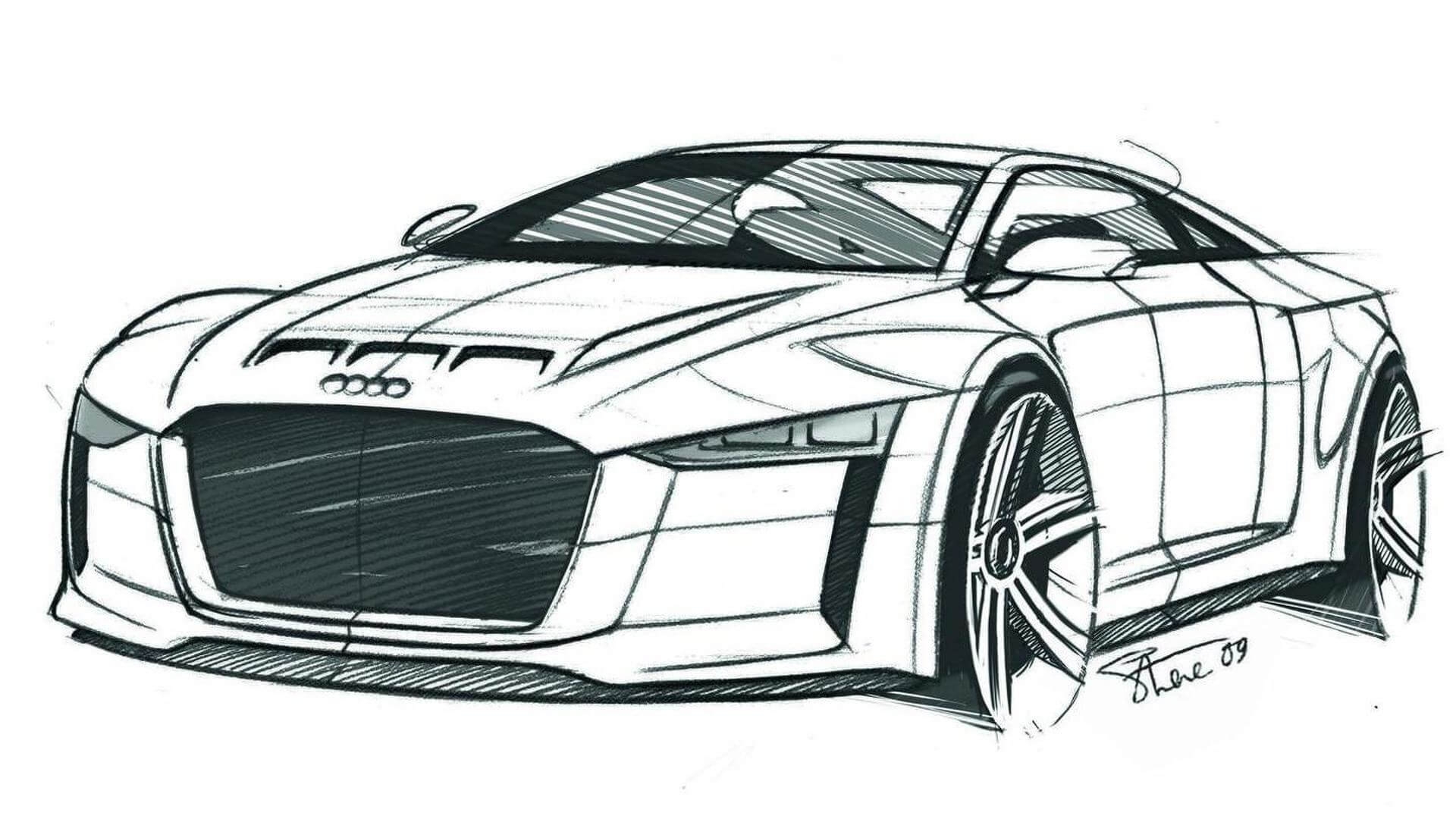 Sports Car Coloring Pages