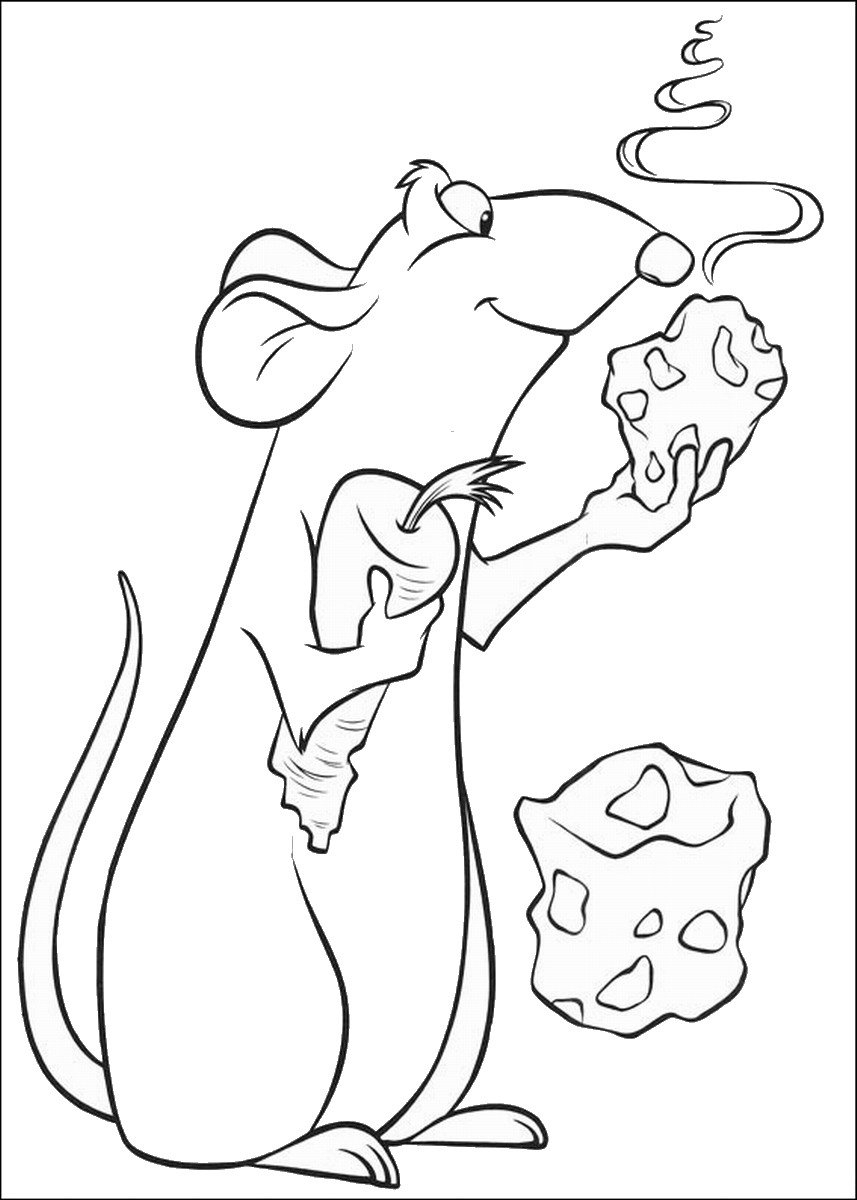 Ratatouille Coloring Pages