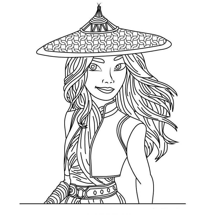 Raya Coloring Pages Best Coloring Pages For Kids