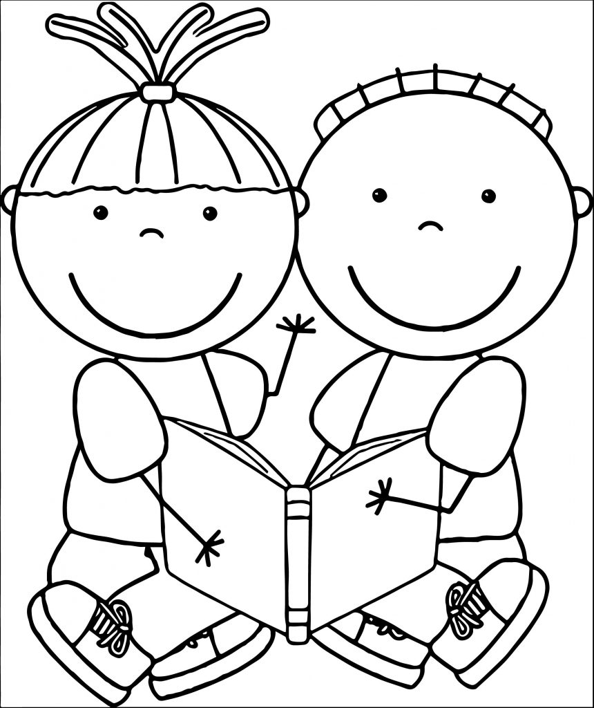 Reading Books Coloring Pages At GetColorings Free Printable Colorings Pages To Print And Color