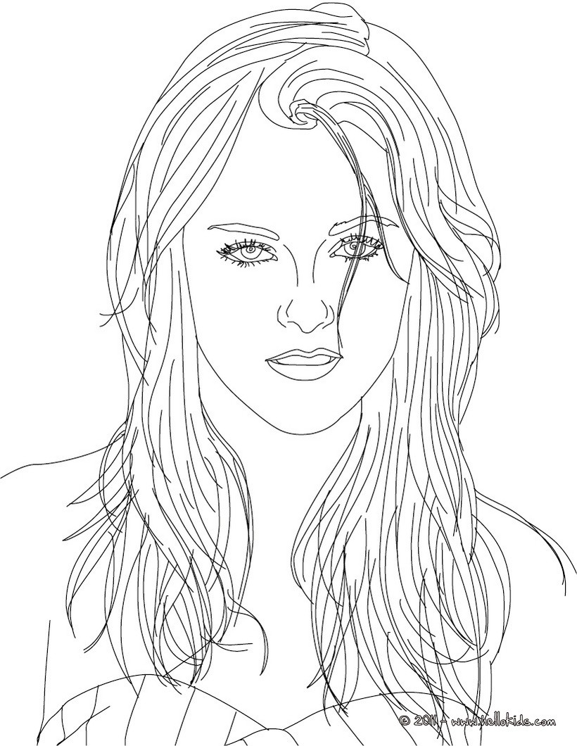 Coloring Pages Realistic People
