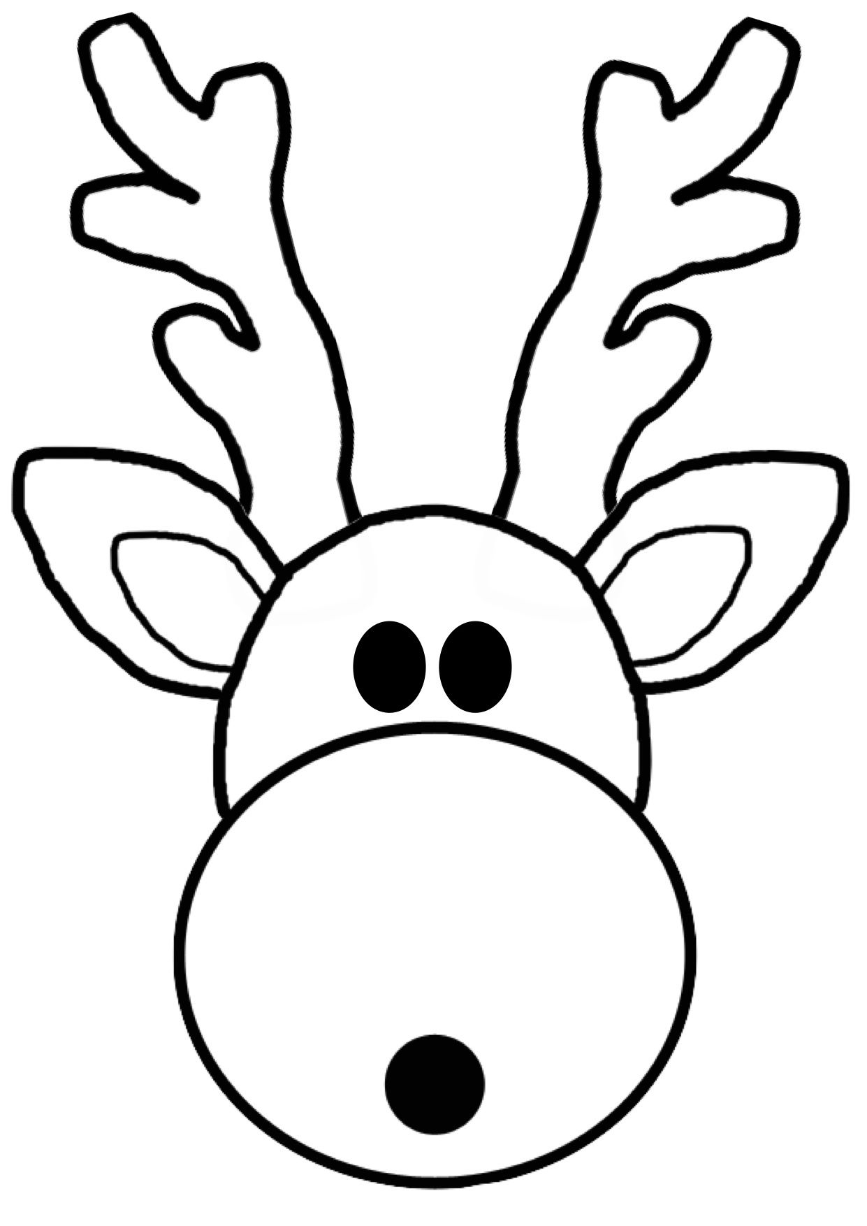 Rudolph Coloring Pages