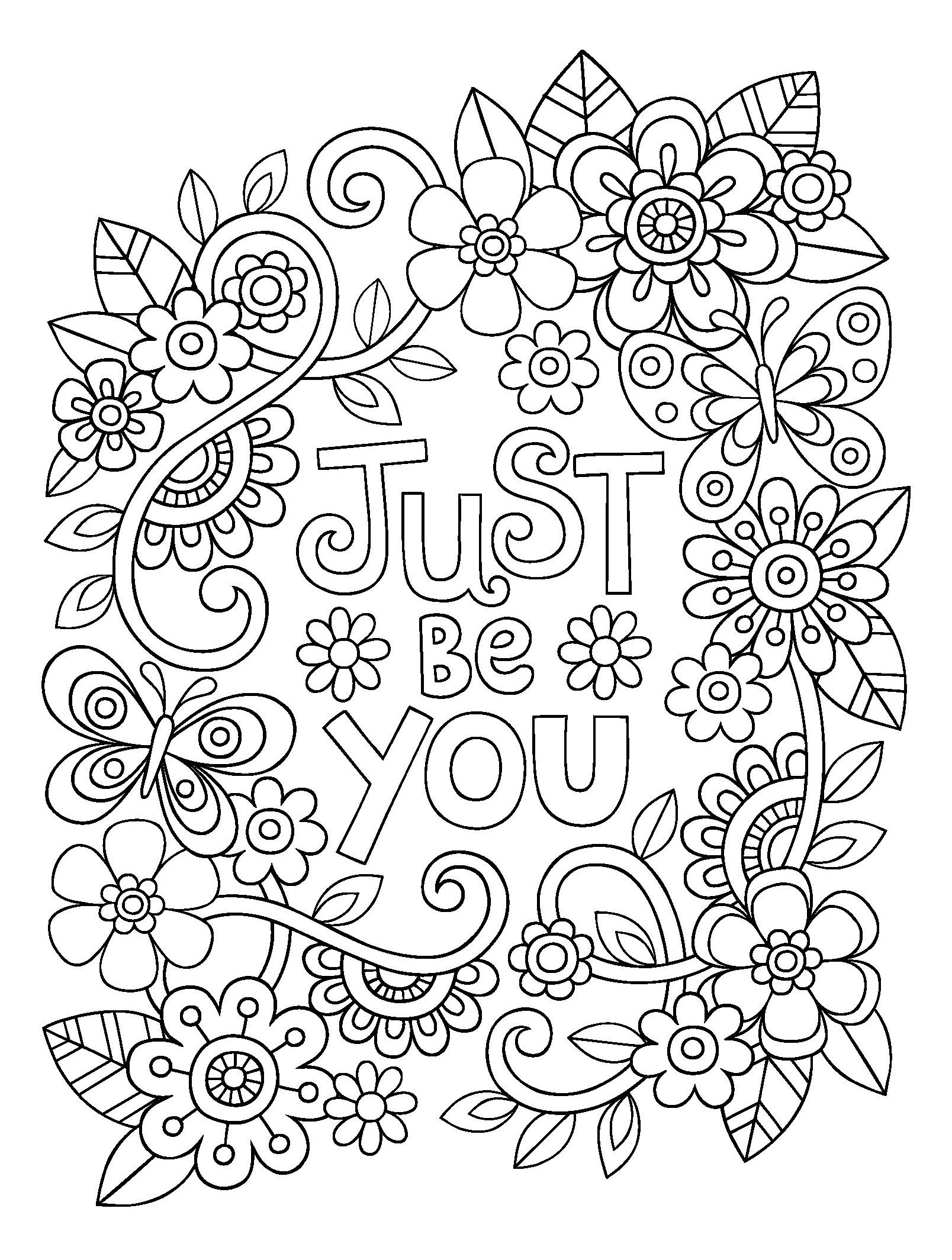 Related Image Coloring Pages Inspirational Coloring Pages Quote Coloring Pages