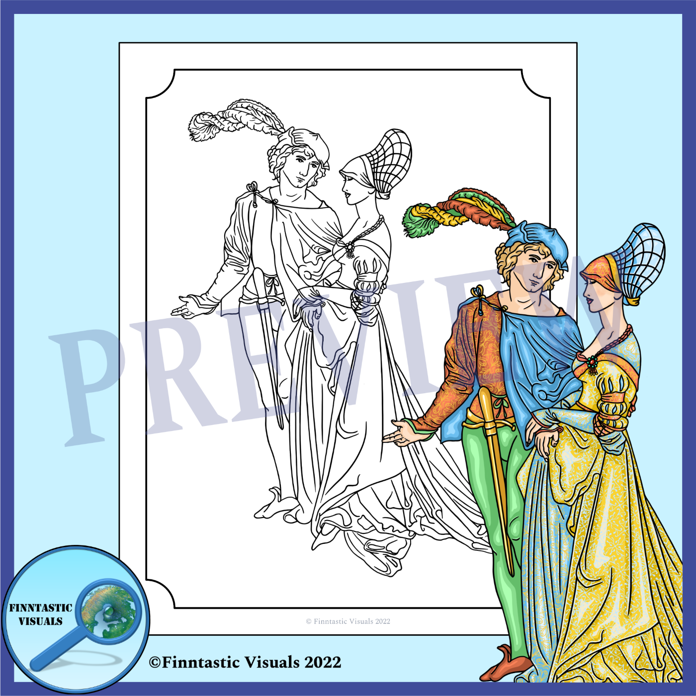 Renaissance And The Late Middle Ages Coloring Pages Made By Teachers