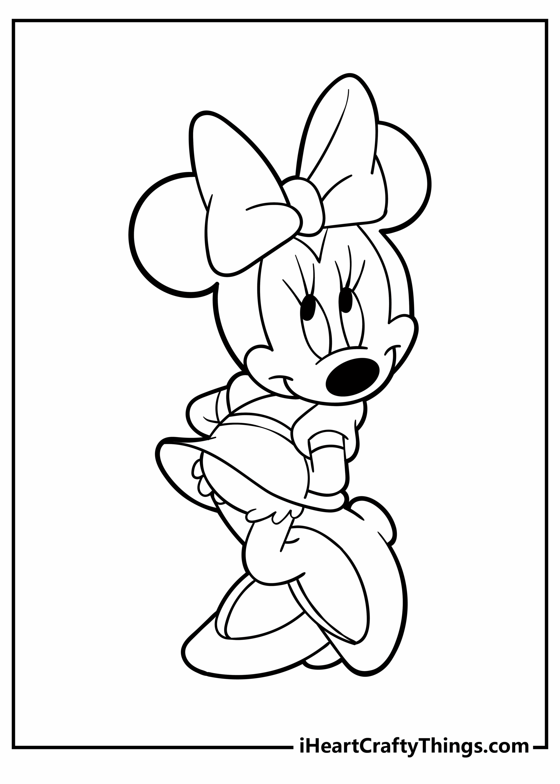 Representaci N Lavar Ventanas Sistem Ticamente Printable Minnie Mouse Coloring Pages Lengua