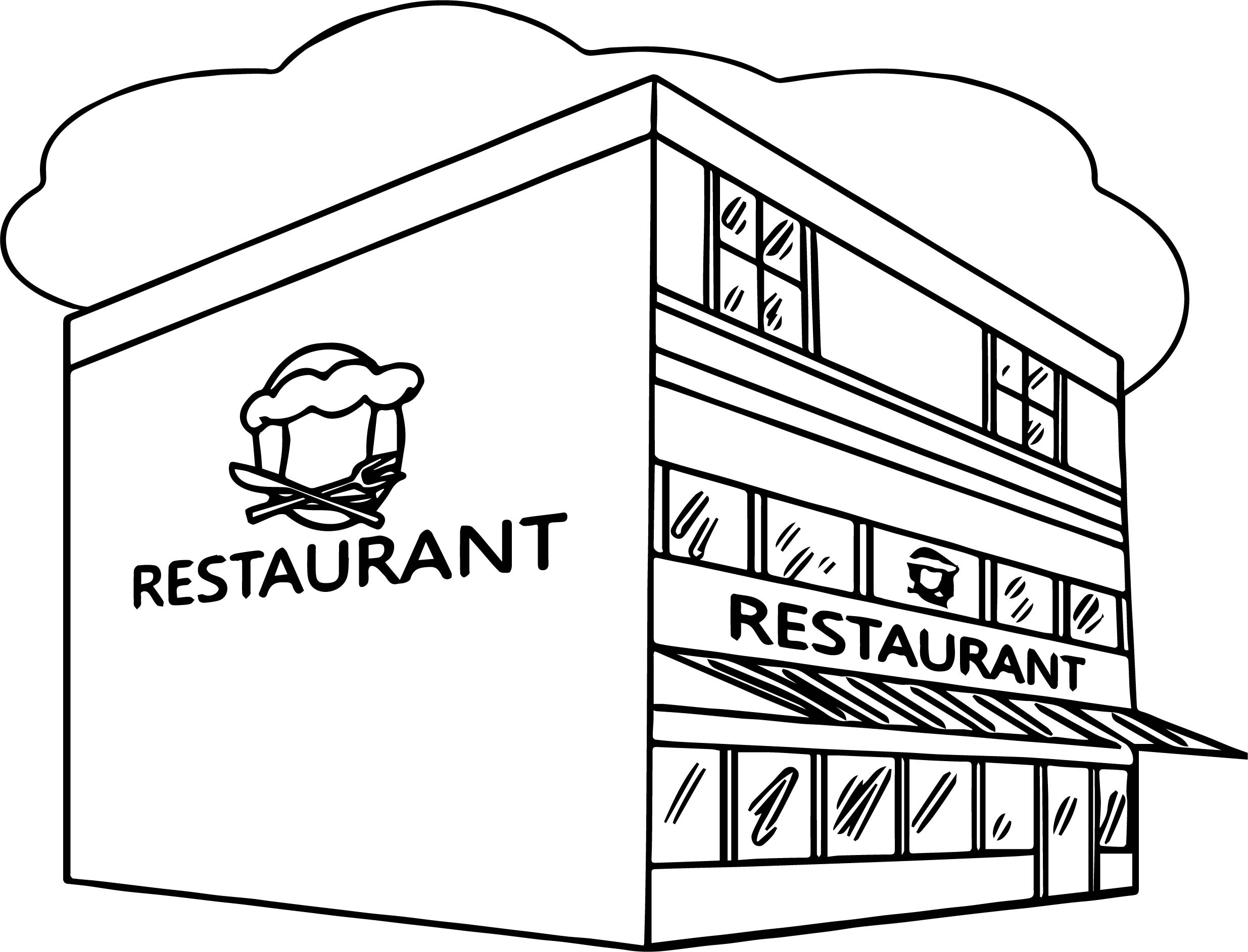 Restaurant Coloring Pages At GetColorings Free Printable Colorings Pages To Print And Color