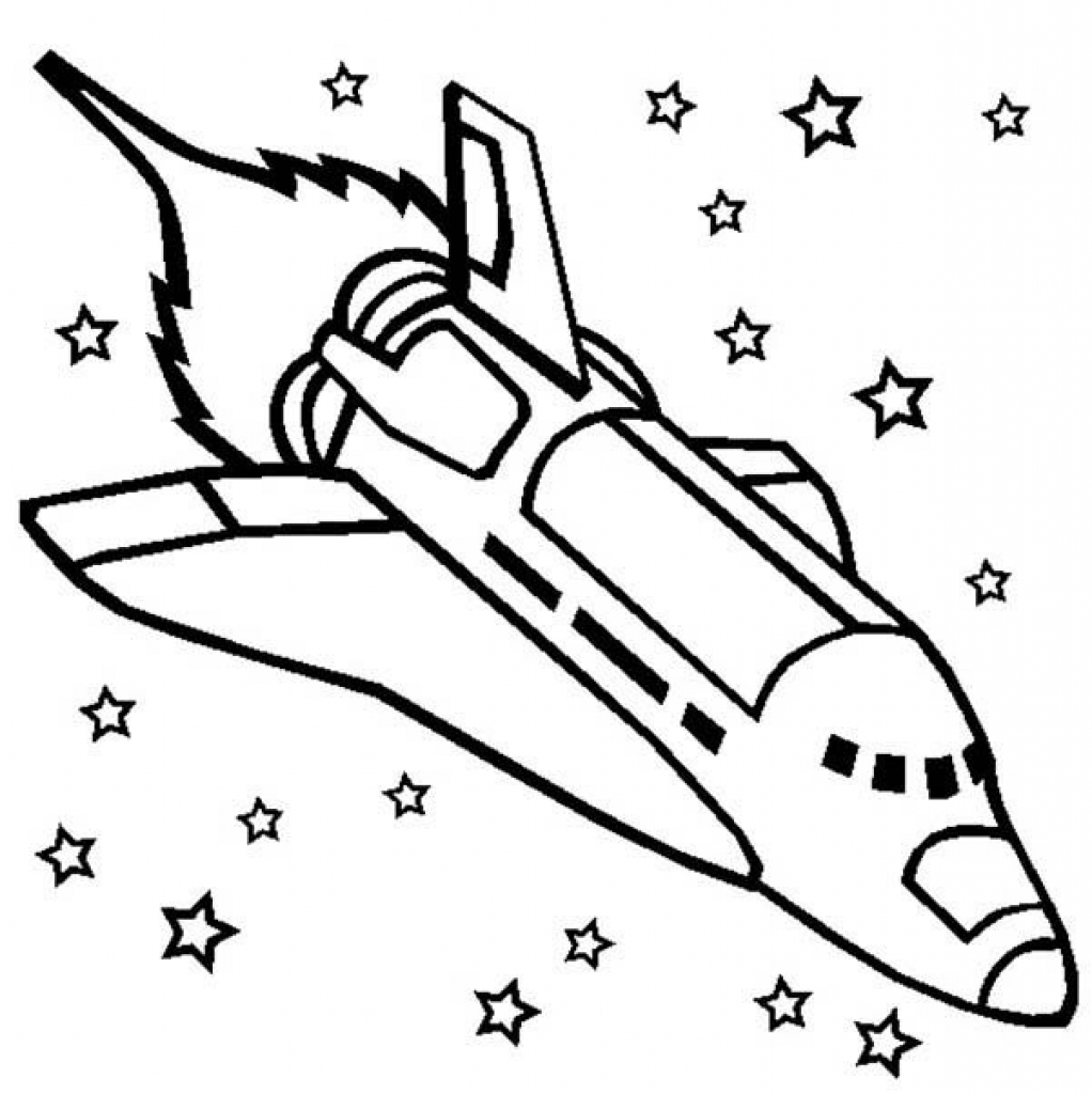 Rocketship Drawing At GetDrawings Free Download