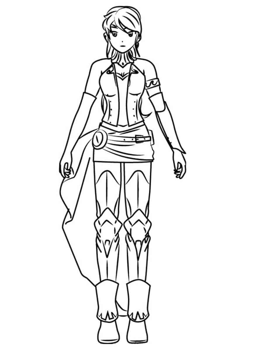 RWBY Coloring Pages