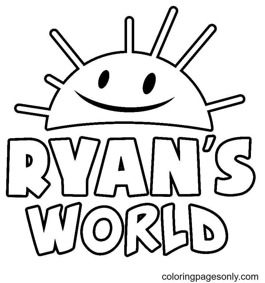 Ryan Coloring Pages