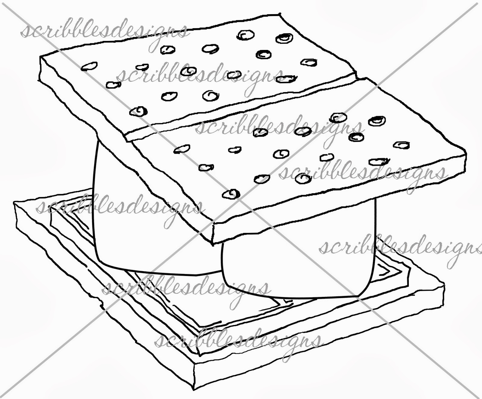 S More Coloring Sheet