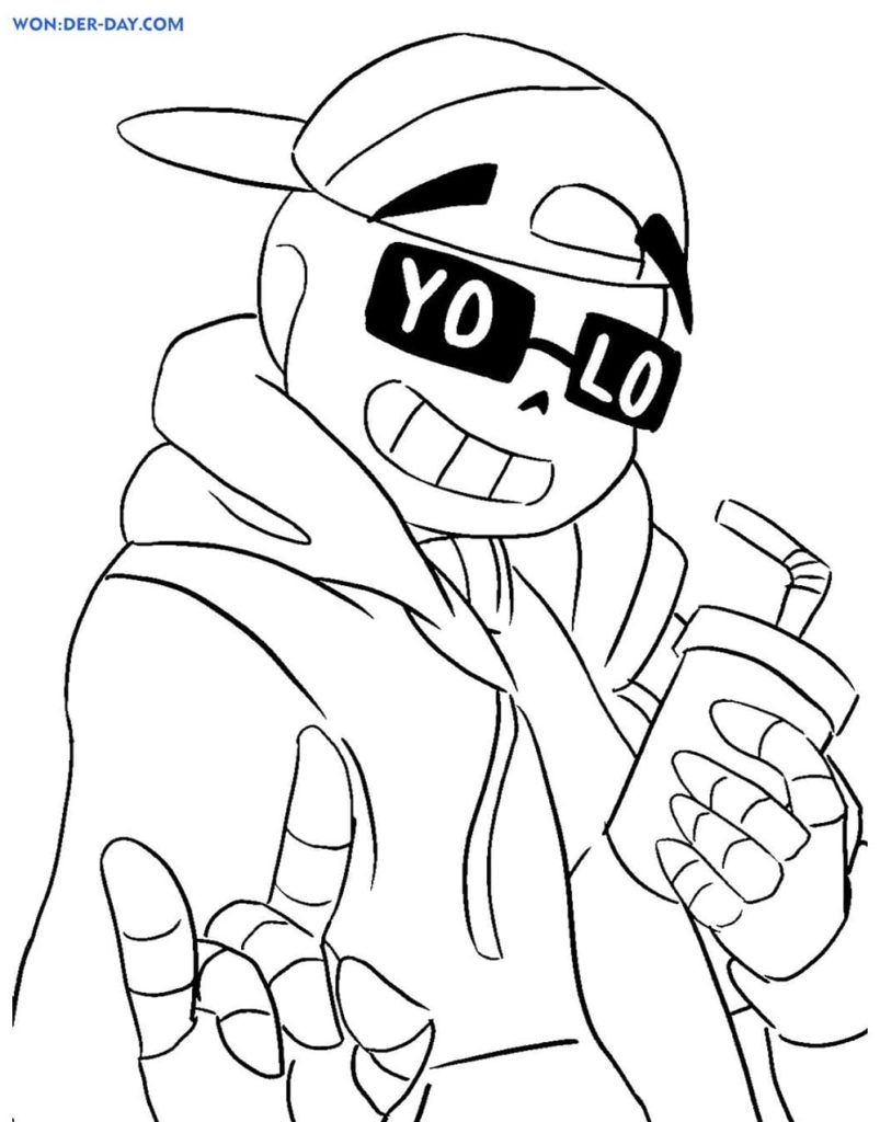 Sans Coloring Pages 90 Free Printable Coloring Pages