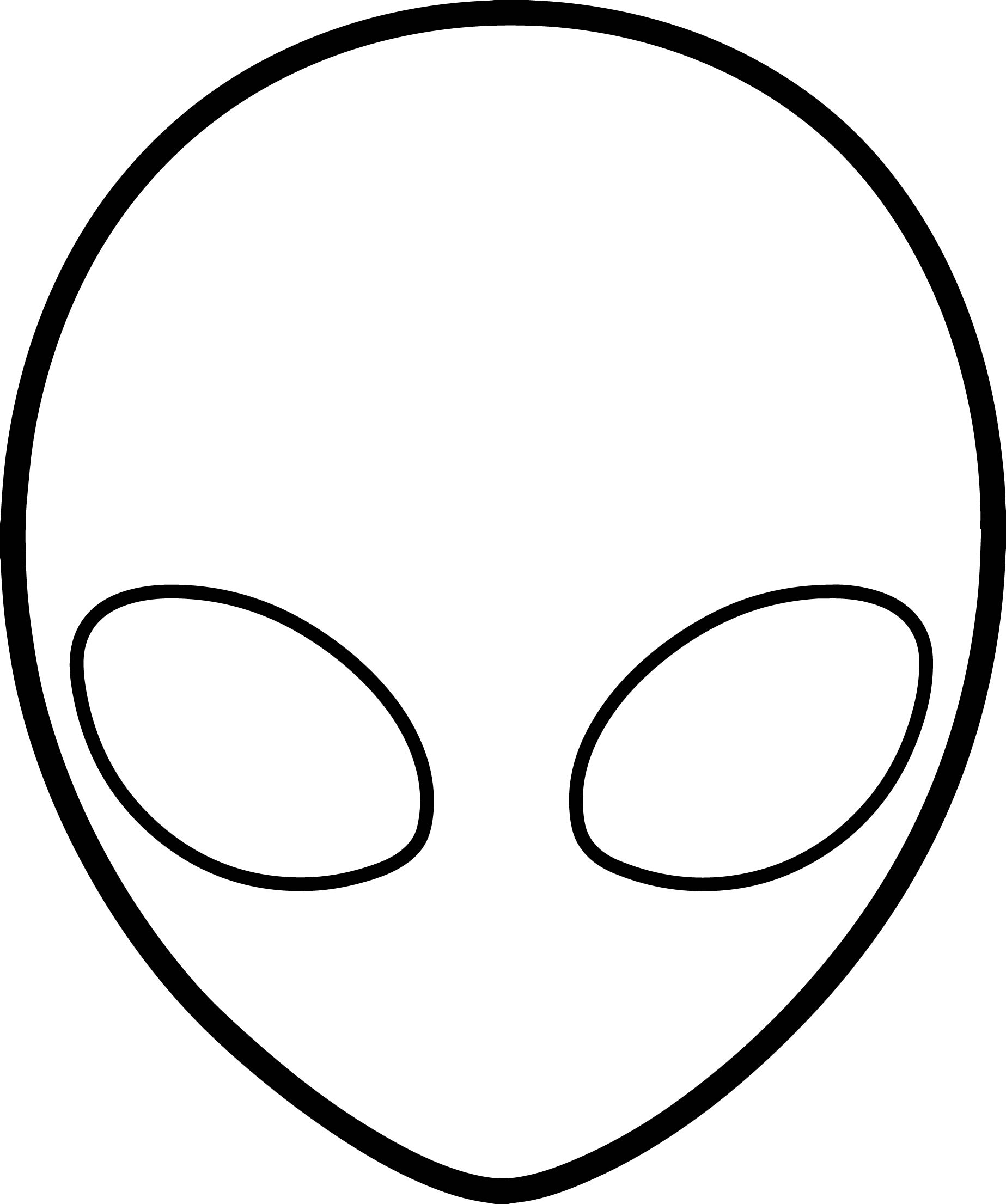 Alien Coloring Pages