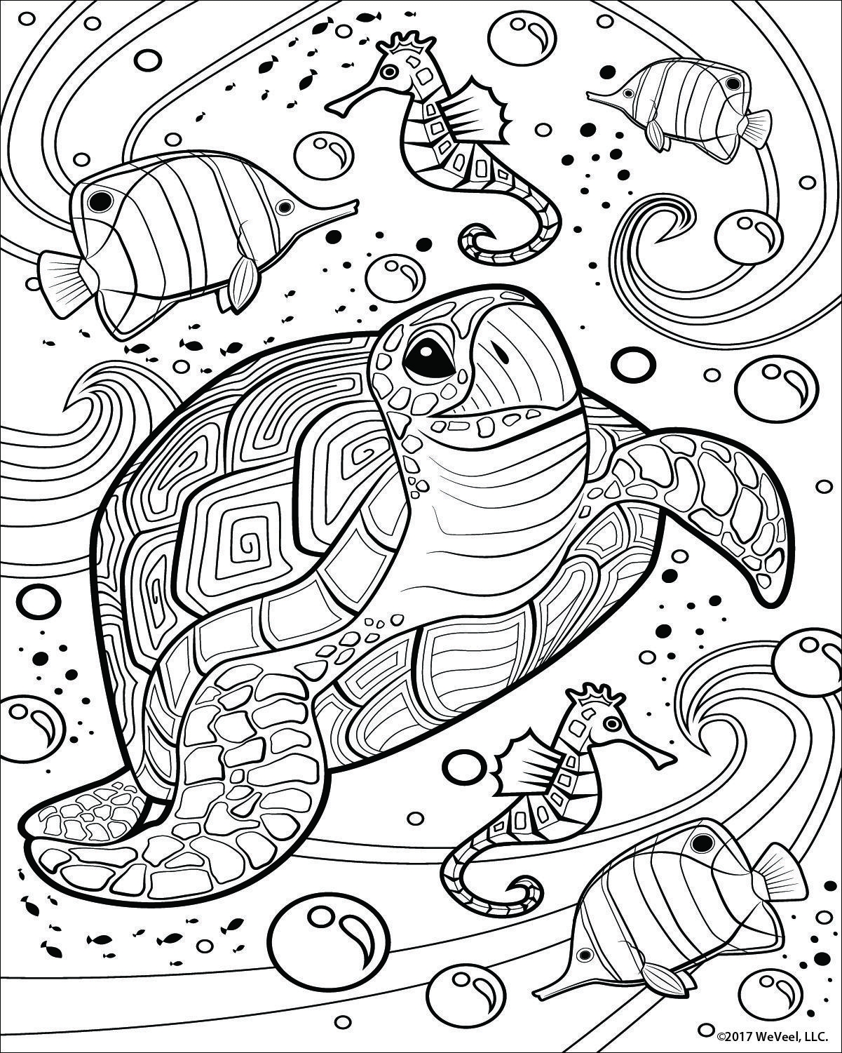 Sea Life Pages To Print Coloring Pages