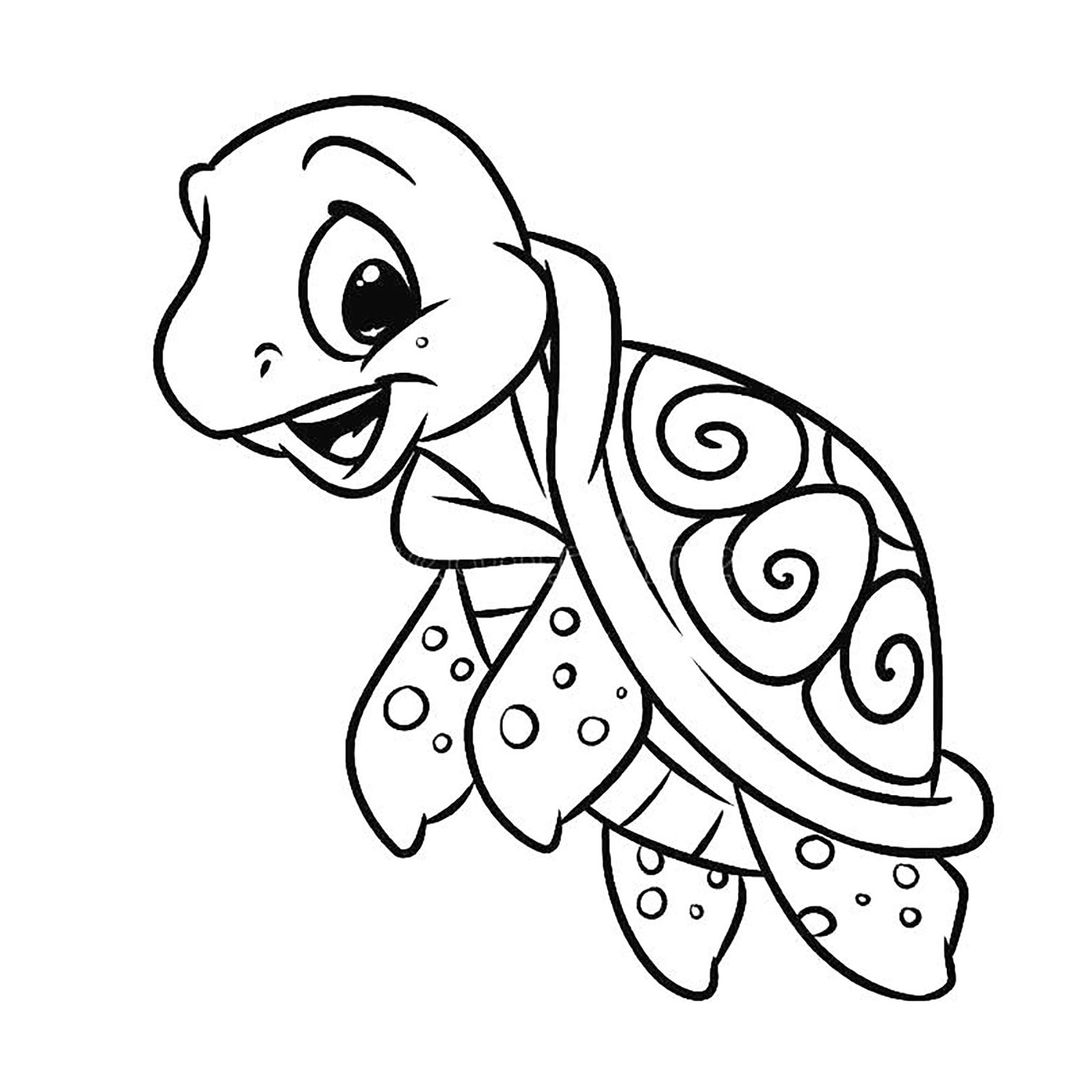 Sea Turtle Coloring Pages