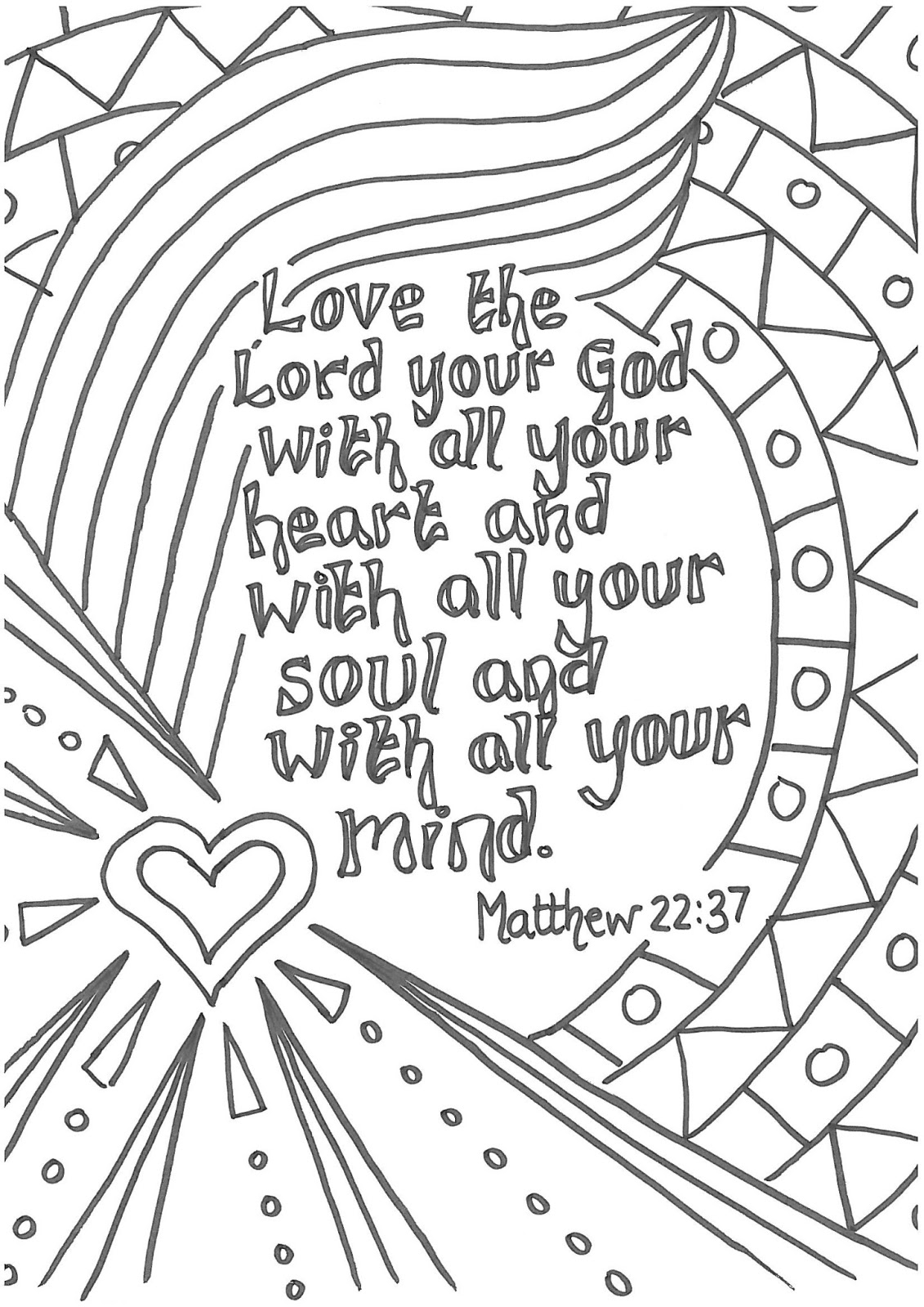 Sermon For Kids Coloring Pages