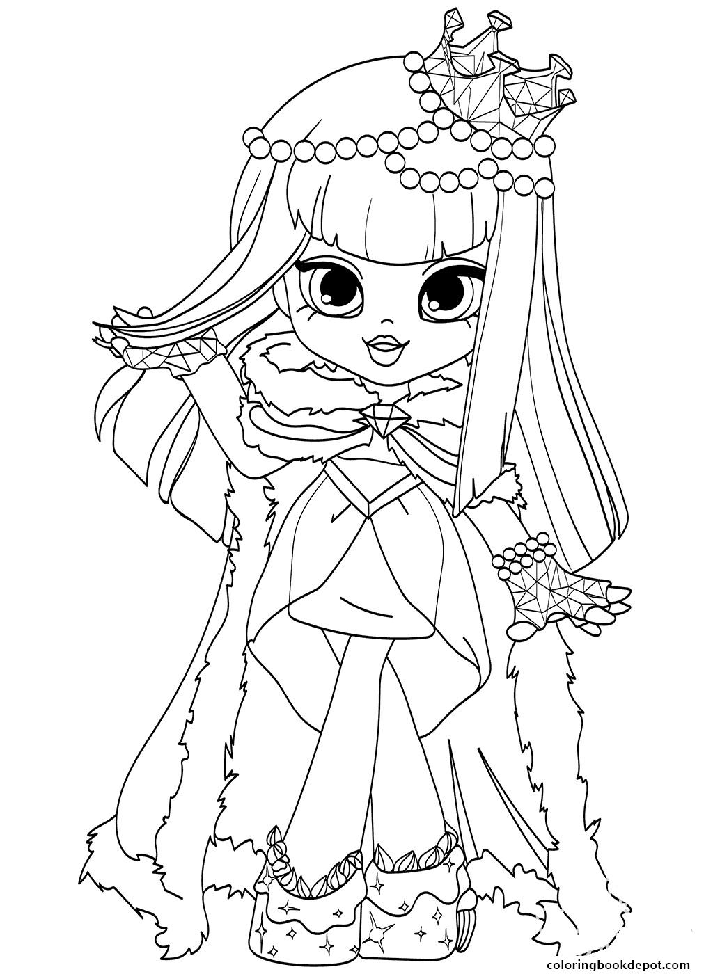 Shoppie Dolls Coloring Pages At GetColorings Free Printable Colorings Pages To Print And Color