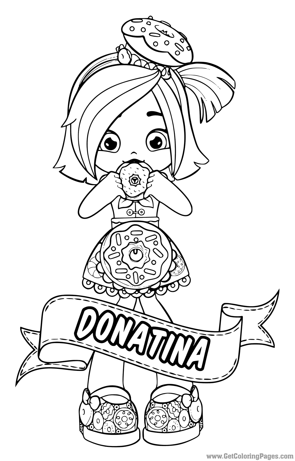 Shoppie Dolls Coloring Pages At GetColorings Free Printable Colorings Pages To Print And Color