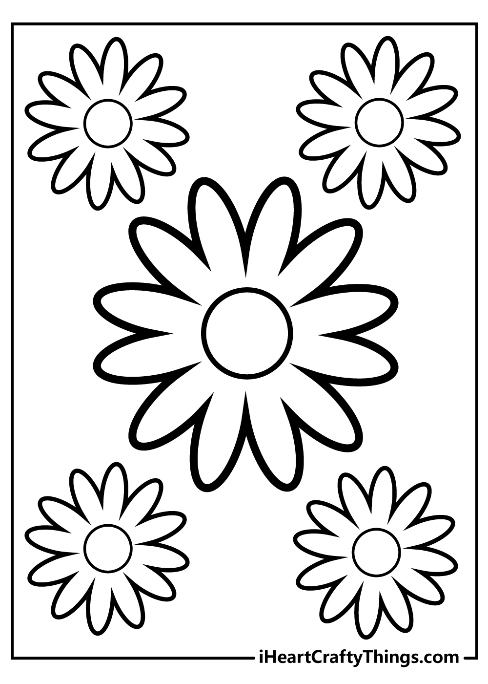 Simple Coloring Page