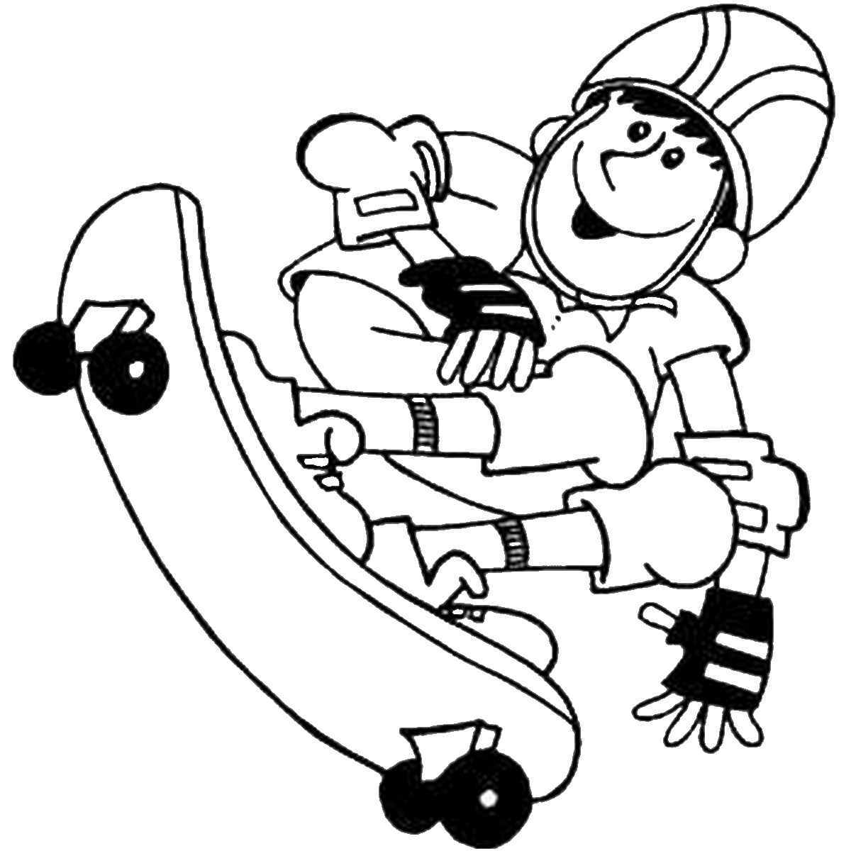 Skateboarding Drawing At GetDrawings Free Download