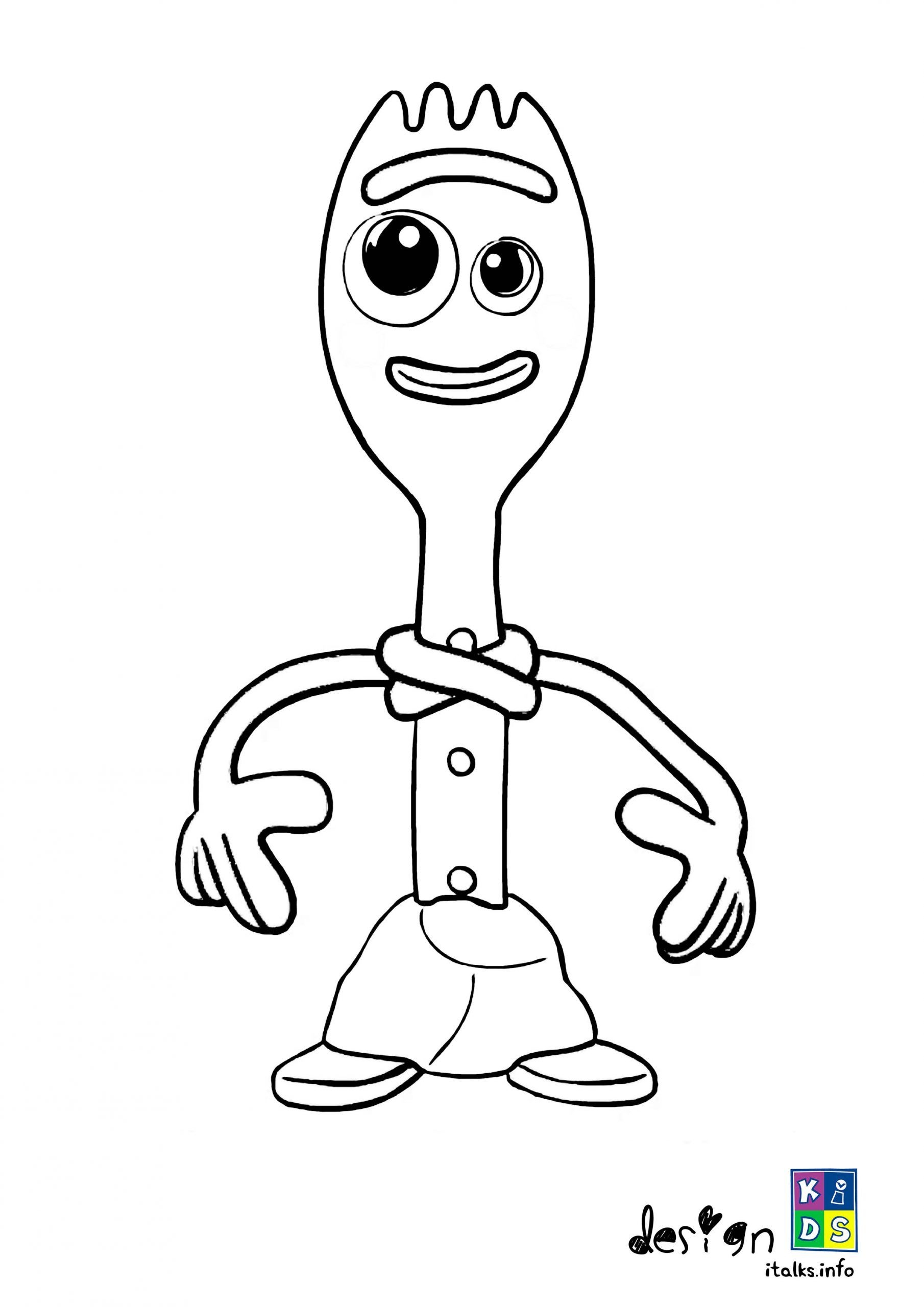 Smiling Forky Coloring Page In 2021 Lego Coloring Pages Coloring Pages Printables Free Kids