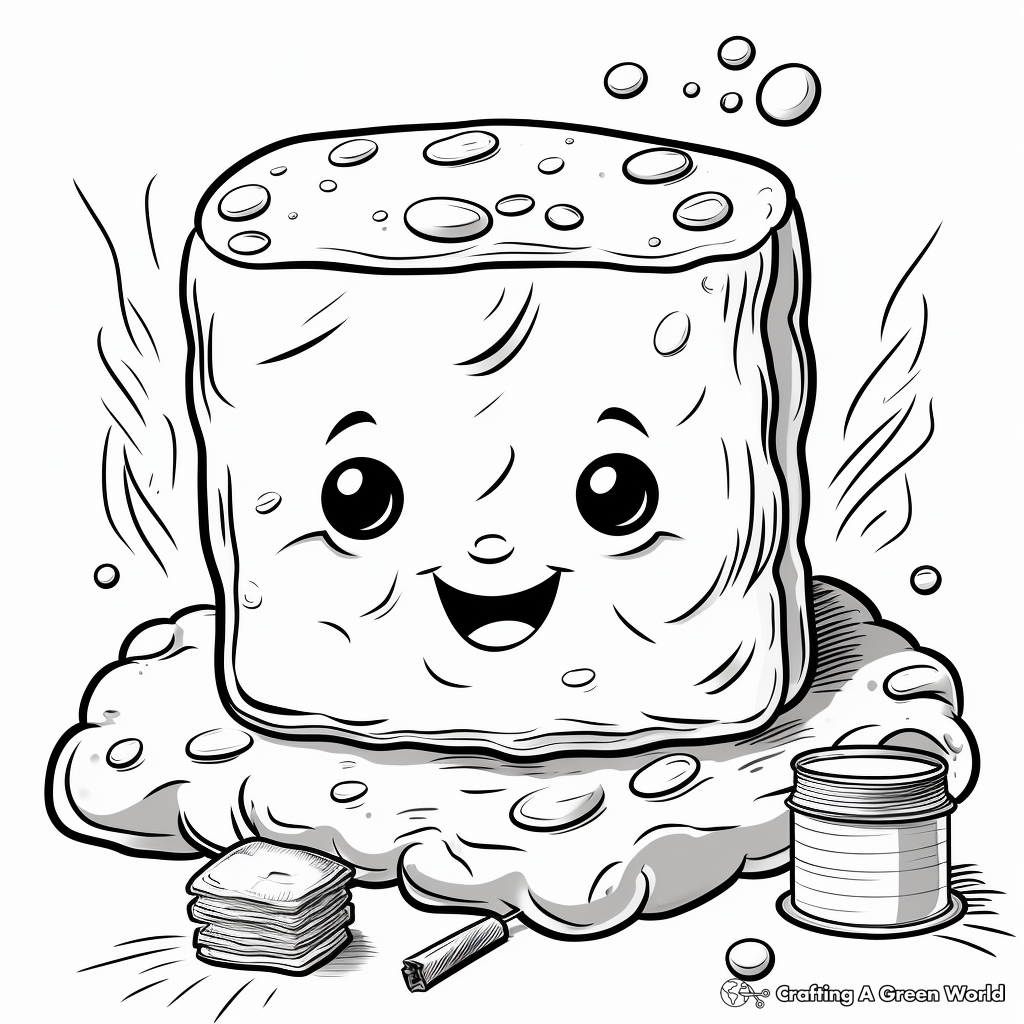Smore Coloring Page